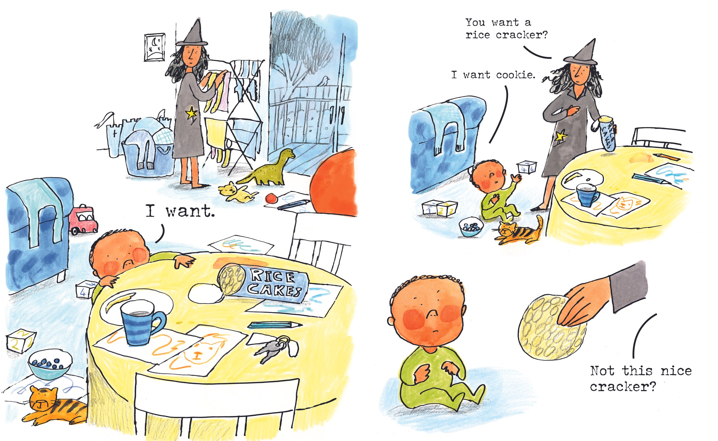 Pagespread from I Want