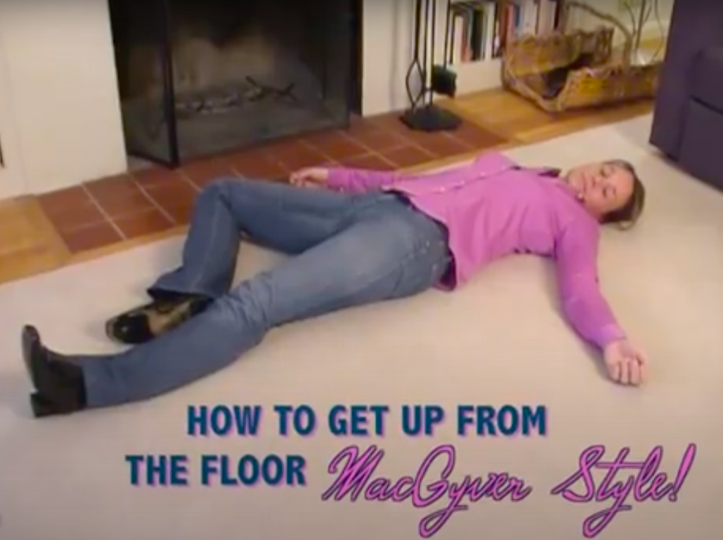 How to Get Up from the Floor— MacGyver Style!