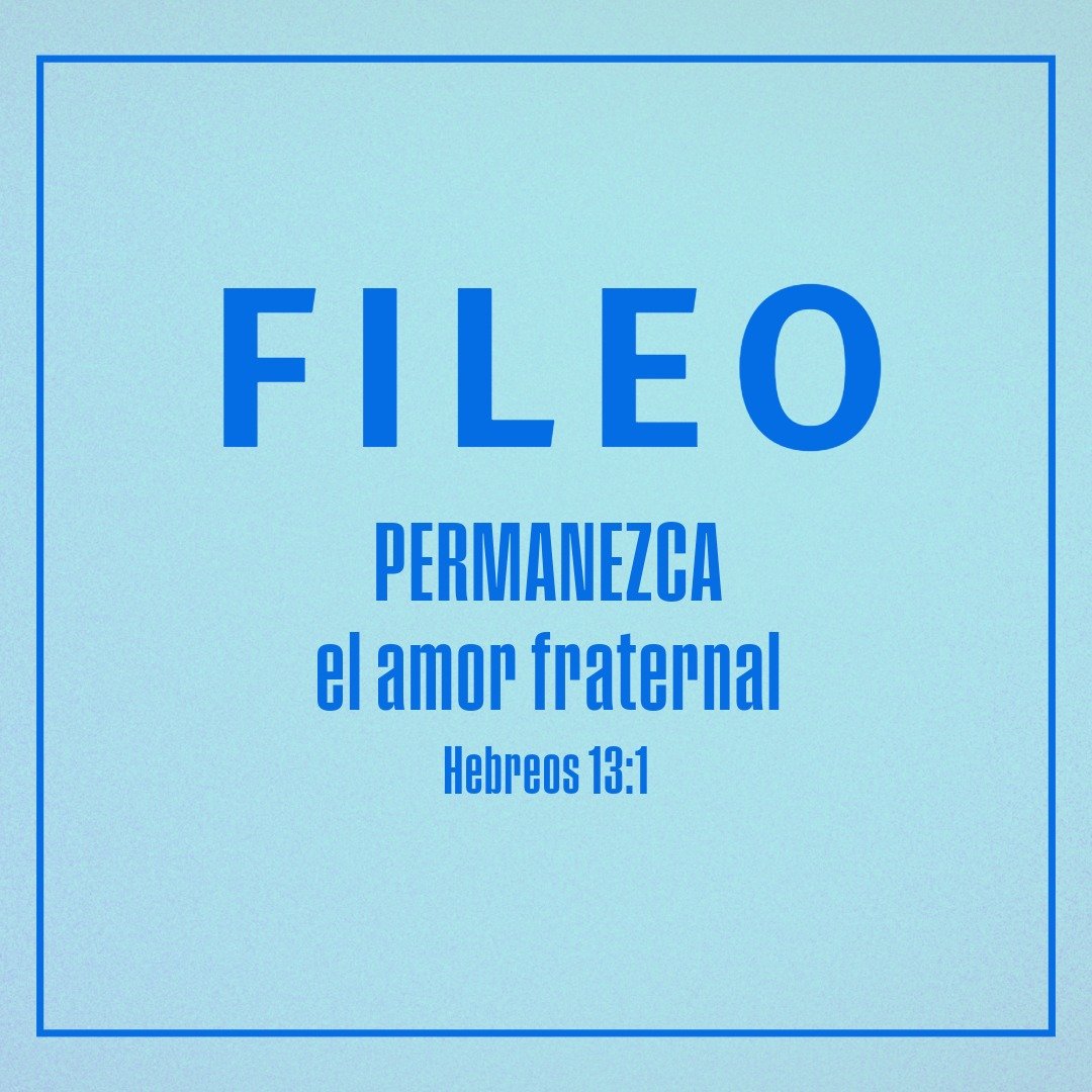Este domingo pasado aprendimos sobre el amor FILEO 🔥

Si te perdiste de la predica visita nuestra pagina de facebook donde podr&aacute;s ver el servicio pasado y prepararte para la pr&oacute;xima parte de nuestra serie &quot;AMORES&quot; 😁

https:/