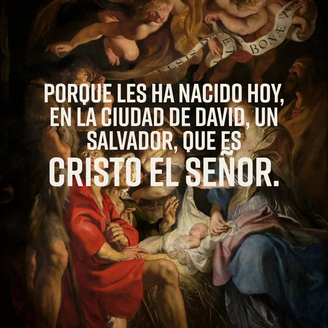 Lucas 2:11
Hoy celebramos el regalo m&aacute;s grande que hemos recibido: Jes&uacute;s, nuestro Salvador y Rey 👑❤️
Que Su paz, gozo y esperanza llenen tu coraz&oacute;n y tu hogar hoy y siempre.
✨ Feliz Navidad de parte de nuestra familia en la fe ✨