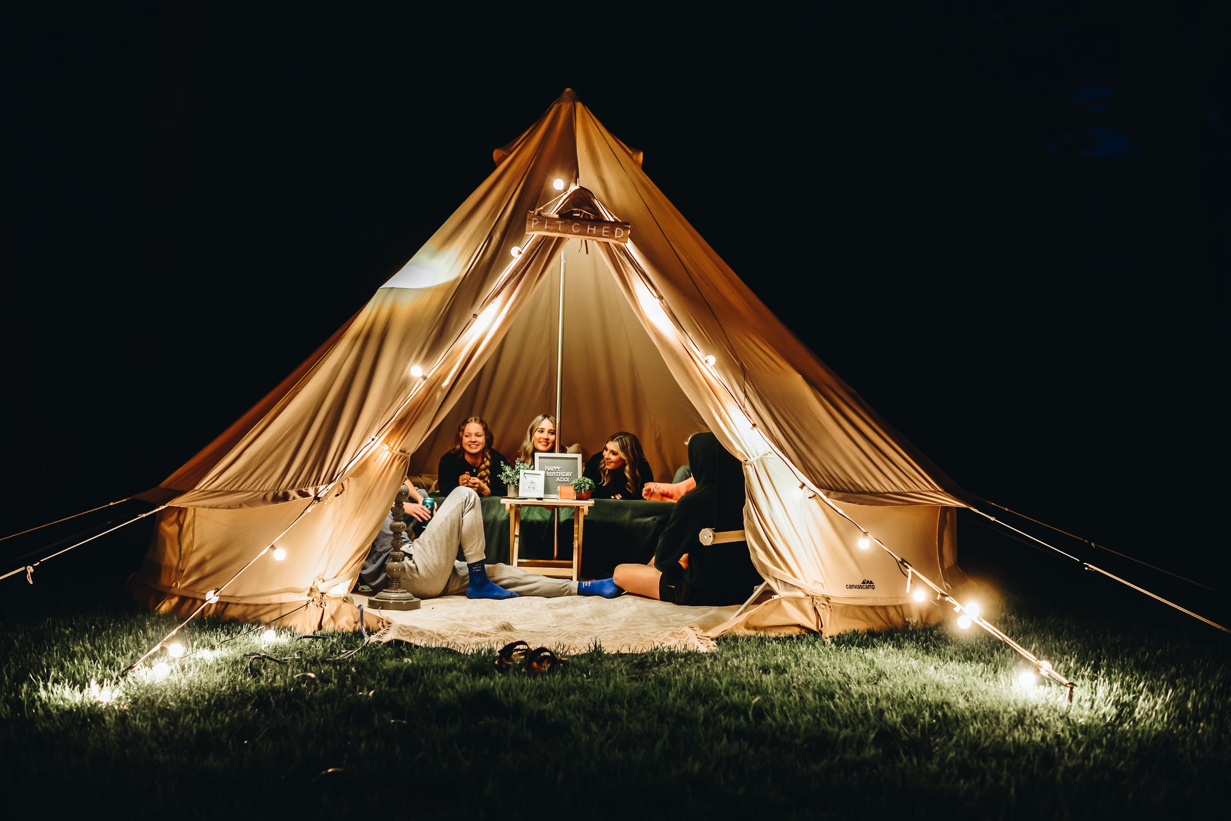 Glamping Tent Rental + Delivery // Weddings, Birthdays, Corporate