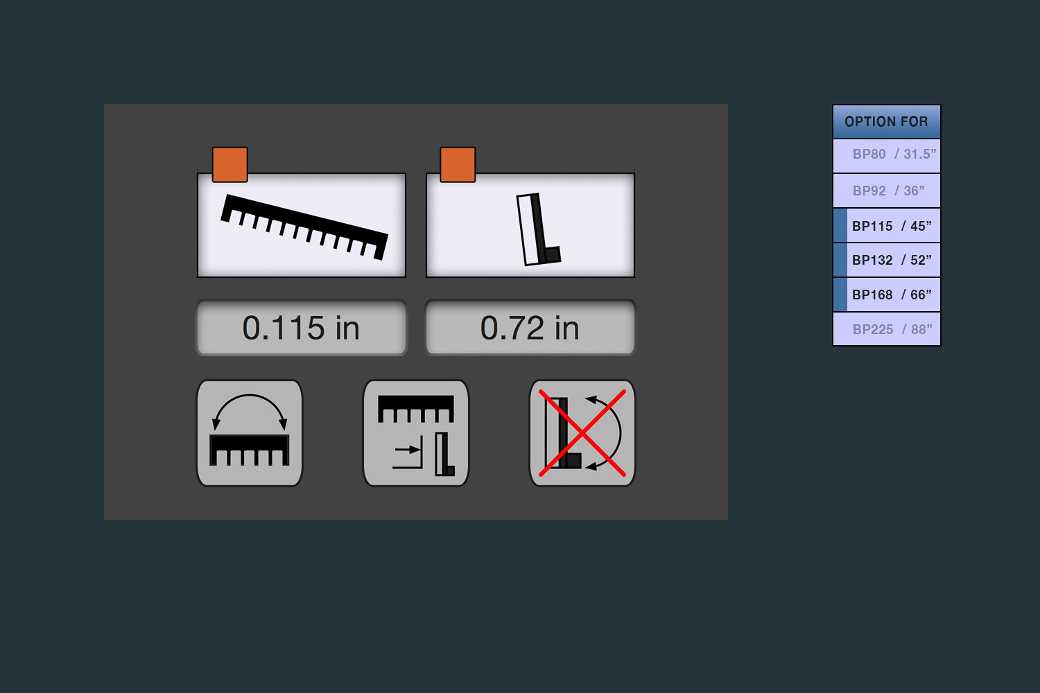 SWIVEL-TILT BACKGAUGE