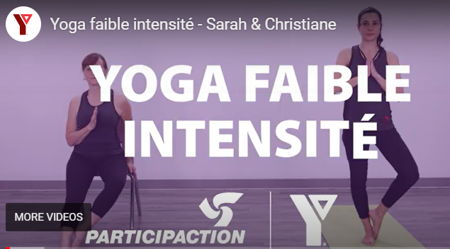 ParticipACTION yoga - faible intensite