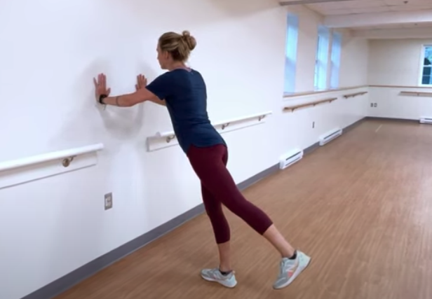 Musculation des jambes avec un mur
