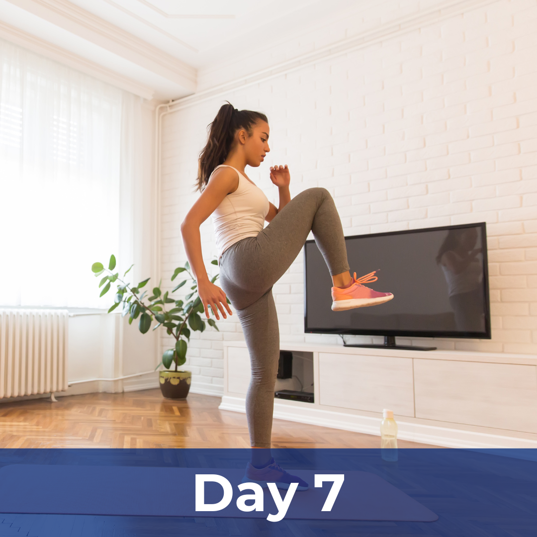 Day 7 - Moderate Intensity Cardio Workout with ParticipACTION