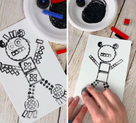 Lego Printmaking