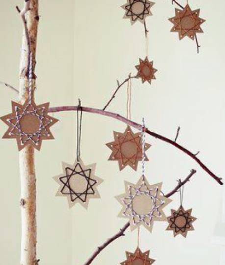 Woven Ornaments for Kids