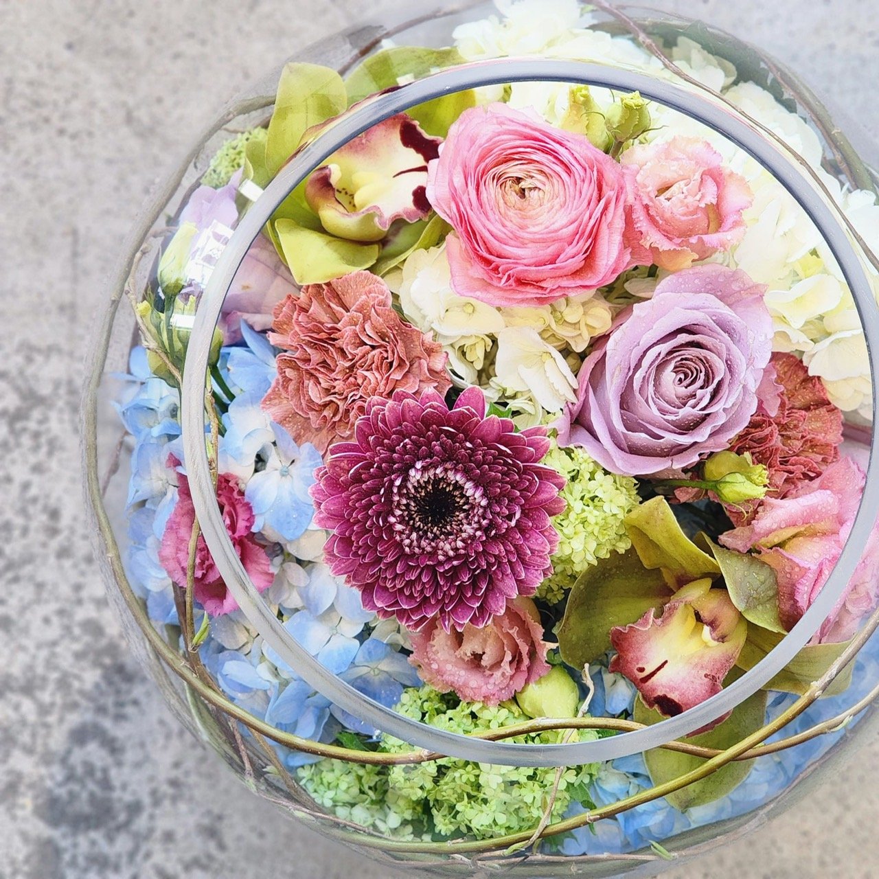Spring Flower Bowls 