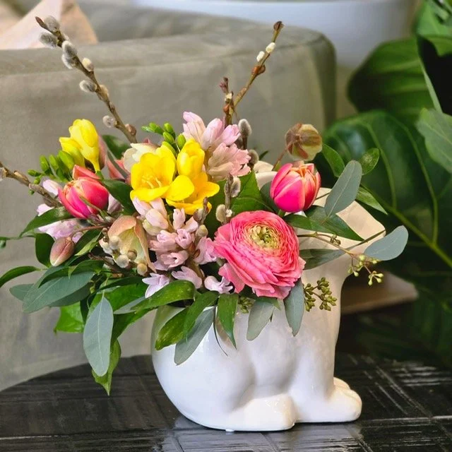 Floral Easter Bunn