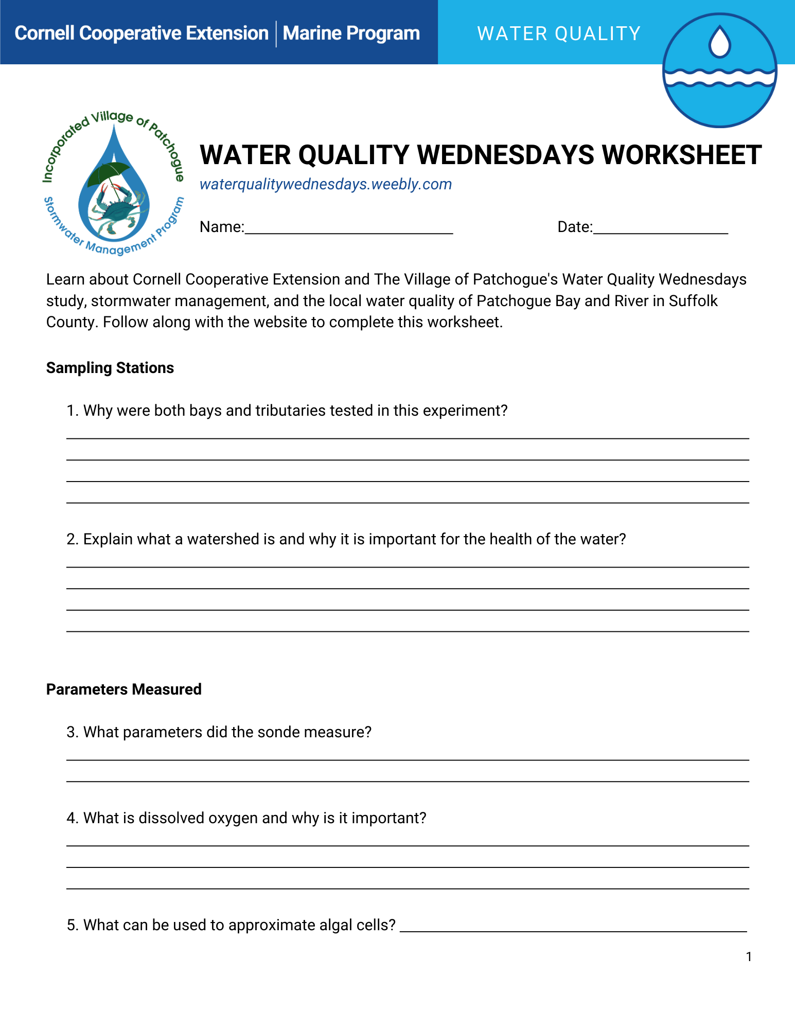 Stormwater — CCE Marine Digital Education