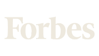 Forbes logo in black and white