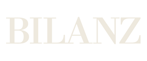 Image displaying the text 'BILANZ' in white on a black background.