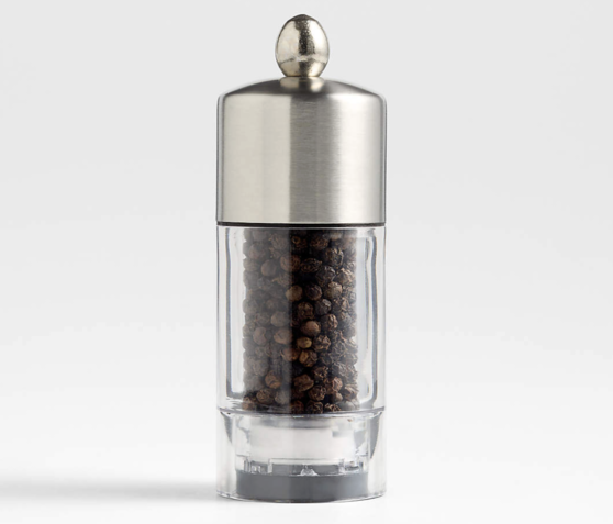 Simple pepper mill from Crate and Barrel