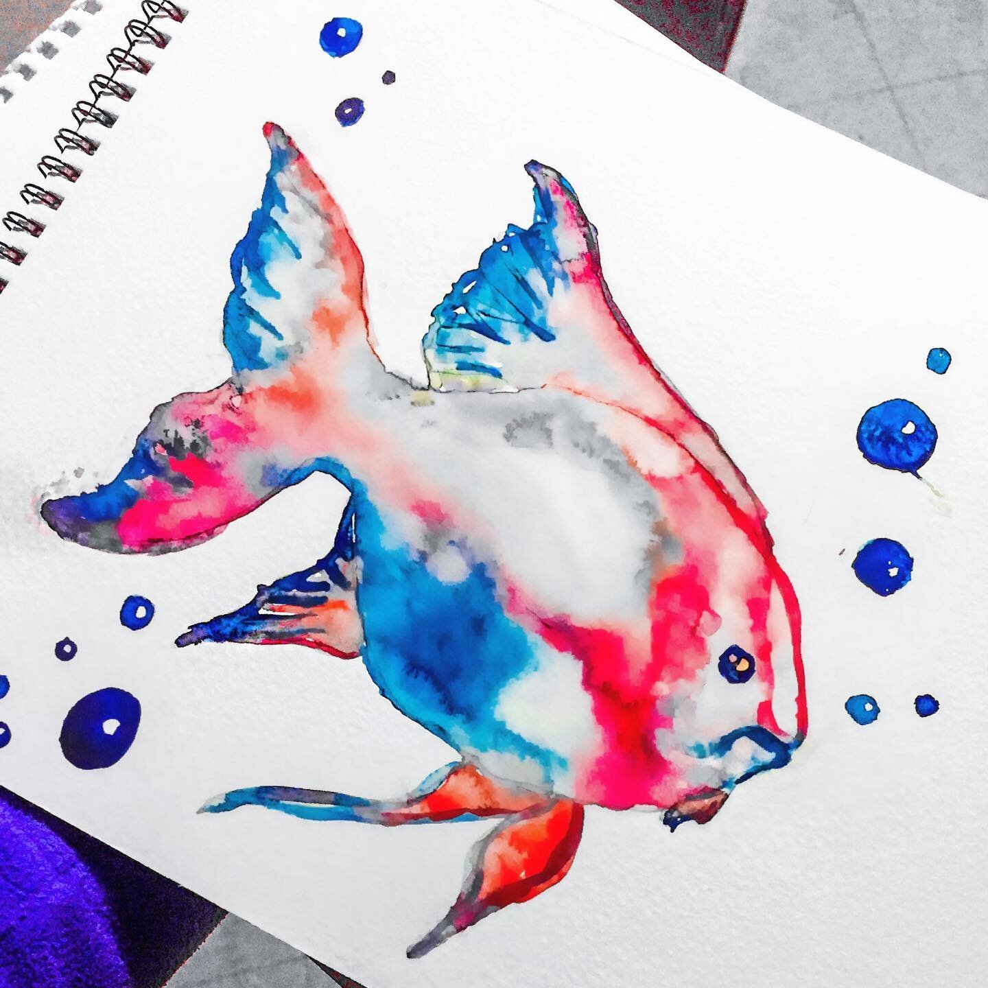 Feelings fish - what colours are on your 🐠?

This is a simple, yet subtle way to connect colours with emotions. This can be especially fun with kiddos, but why not take it one step further.

In honor of Mental Health Month, create a weekly check in 