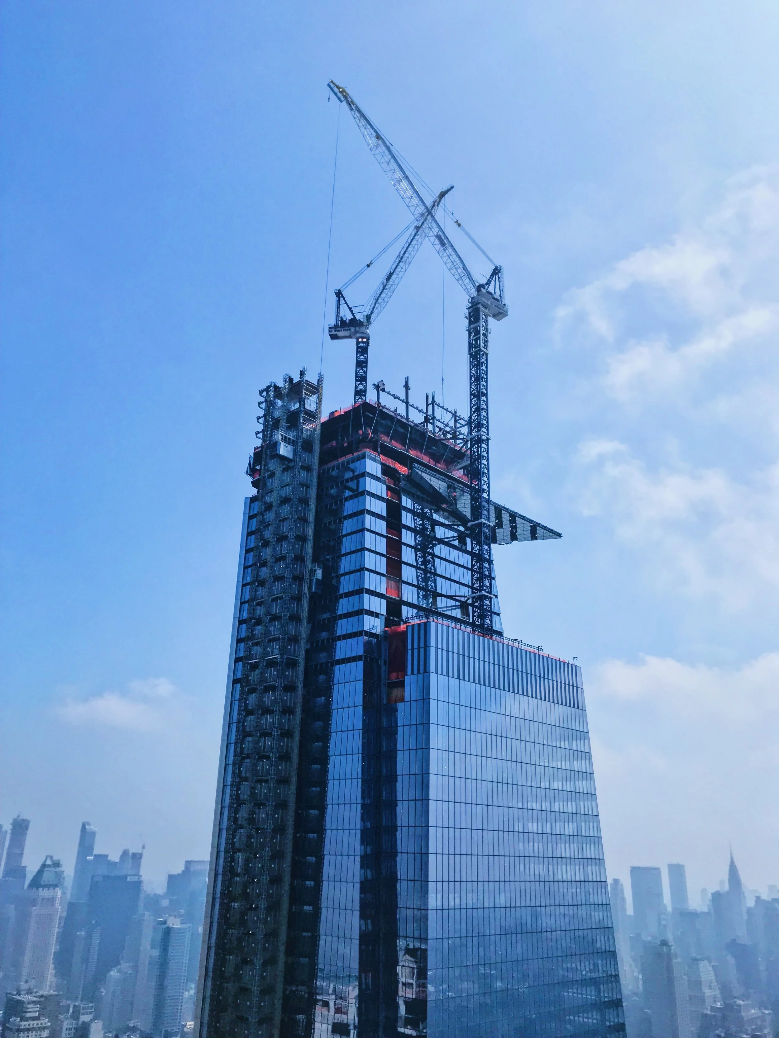  KPF's Tower A. They have started constructing the observation deck which will be the tallest vantage point on Manhattan. 