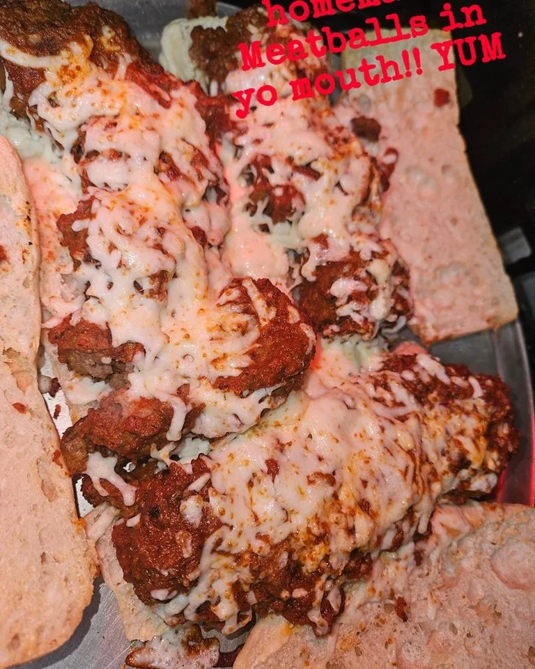 MEATBALL SUBS ARE BACK!!!🍖🍖🍖
EVERY FRIDAY
3781 EP True Pkwy, West Des Moines

LUNCH Specials with Davina 11AM-3PM🥪🍕 and Happy Hour 11AM-6PM 🍻🍸🍹

$10 Meatball Sub with Chips *While Supplies Last* With Alyssa