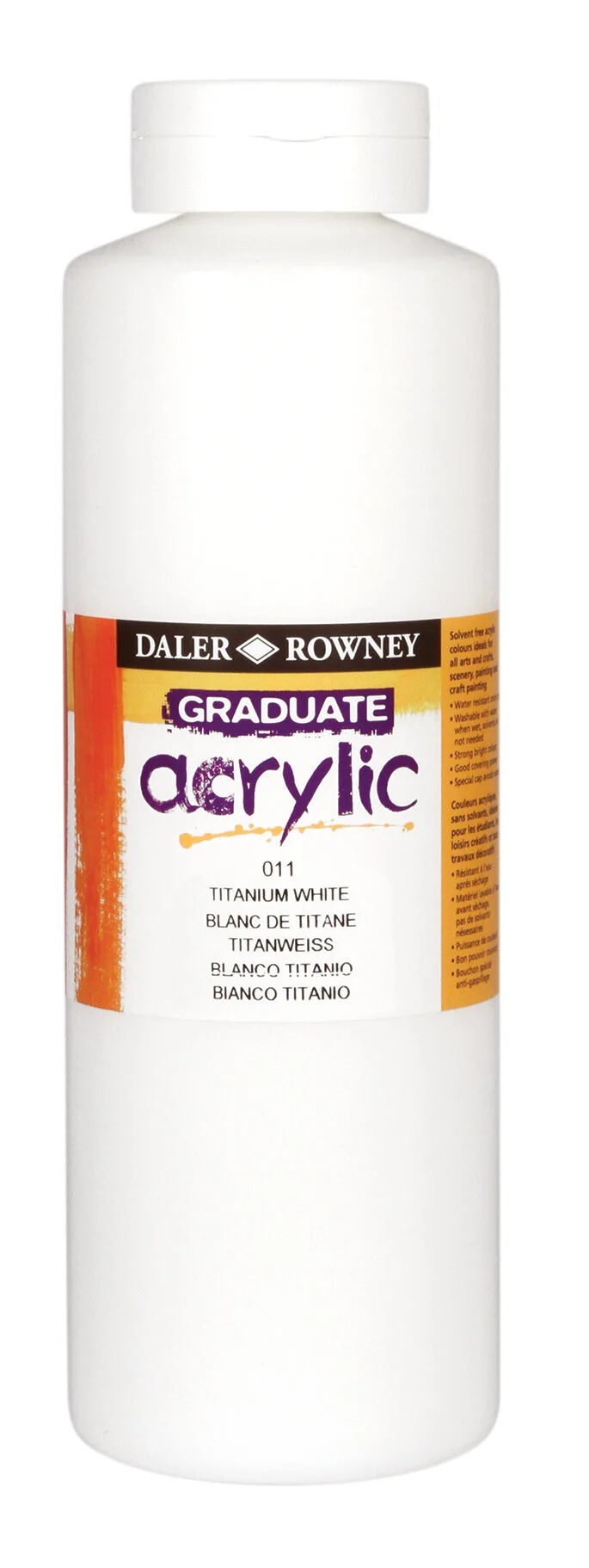 Daler Rowney ADIGRAF Blockprint Oilbased blik 250ml - 607 Brilliant