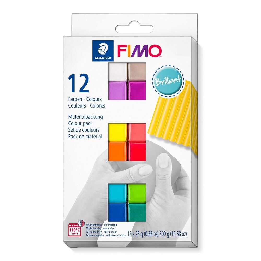 Staedtler FIMO Soft/ Effect 12 Colour Pack (Brilliant) — ULTIMATE