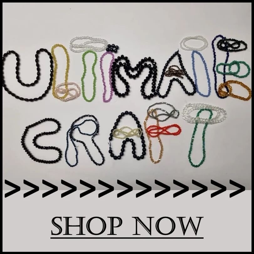 ULTIMATE CRAFT JEWELLERY MAKING SUPPLIES!

Shop our extensive range of Beads and Jewellery making supplies online and in-store!

www.ultimatecraft.co.uk

We have new products arriving daily!!!
.
.
.
.
.
.
.
.
.
.
.
#beads #bead #jewellery #jewellerym