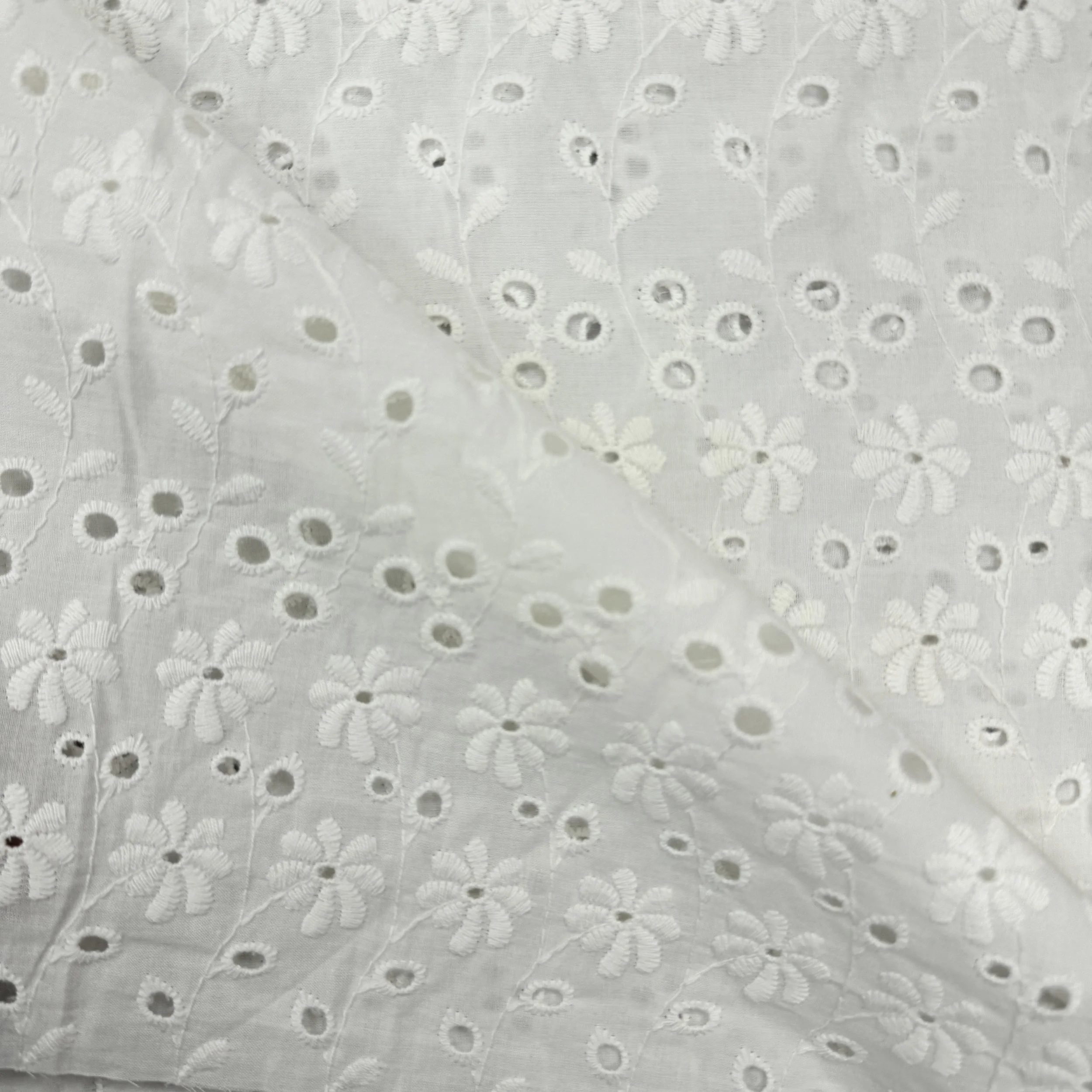 Cotton Voile Embroidery - Design Code : SKTLFT - 10