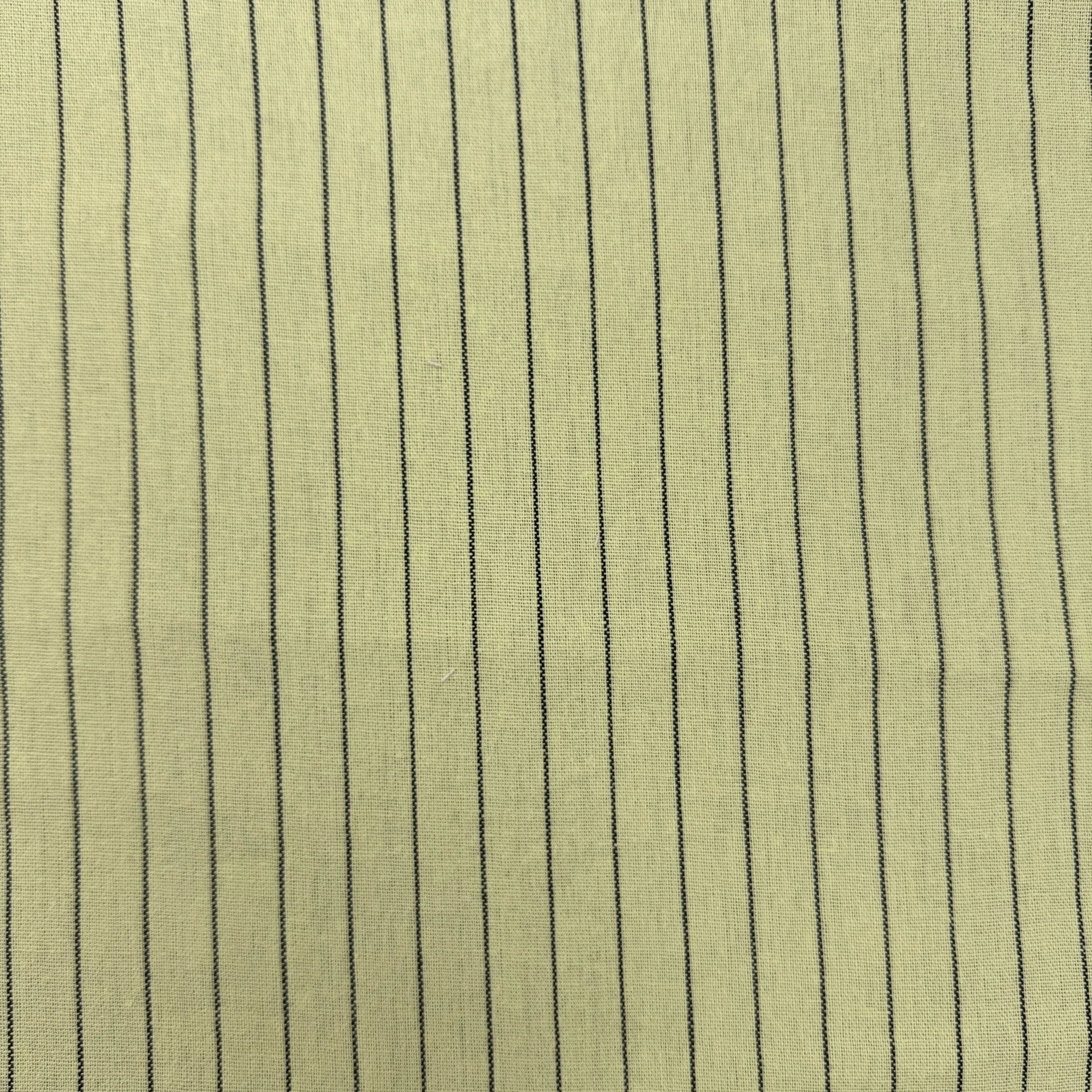 Linen Viscose Yarn Dyed Stripe - Yellow