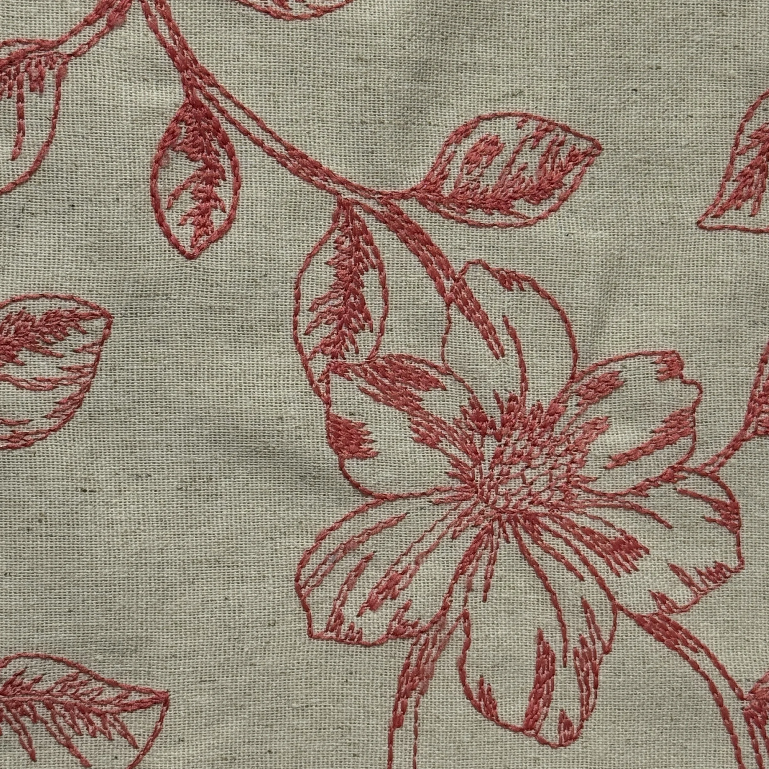 Two Tone Linen Embroidery - Design 2 - Colour 4