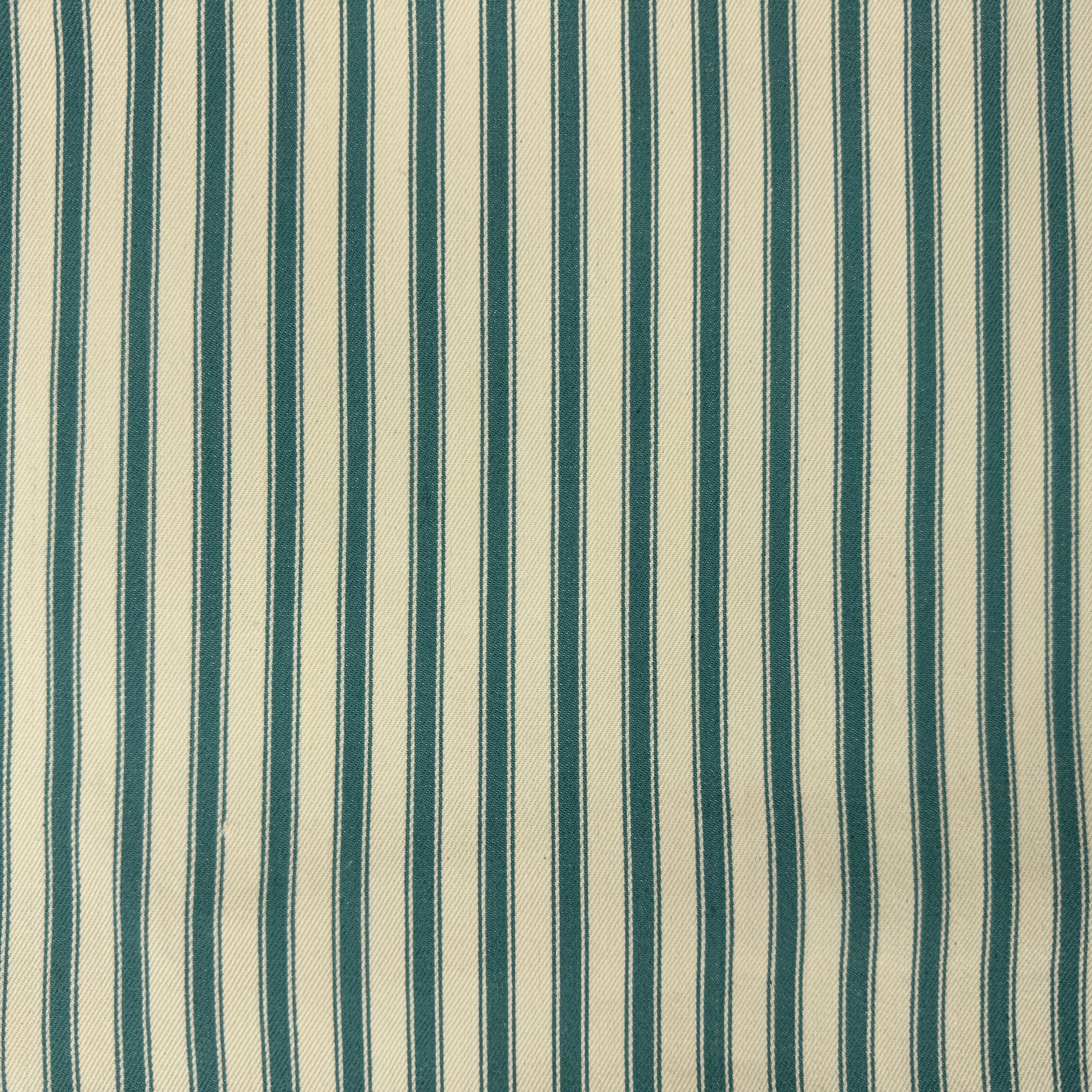 Canvas Ticking Stripes - Biscay Bay