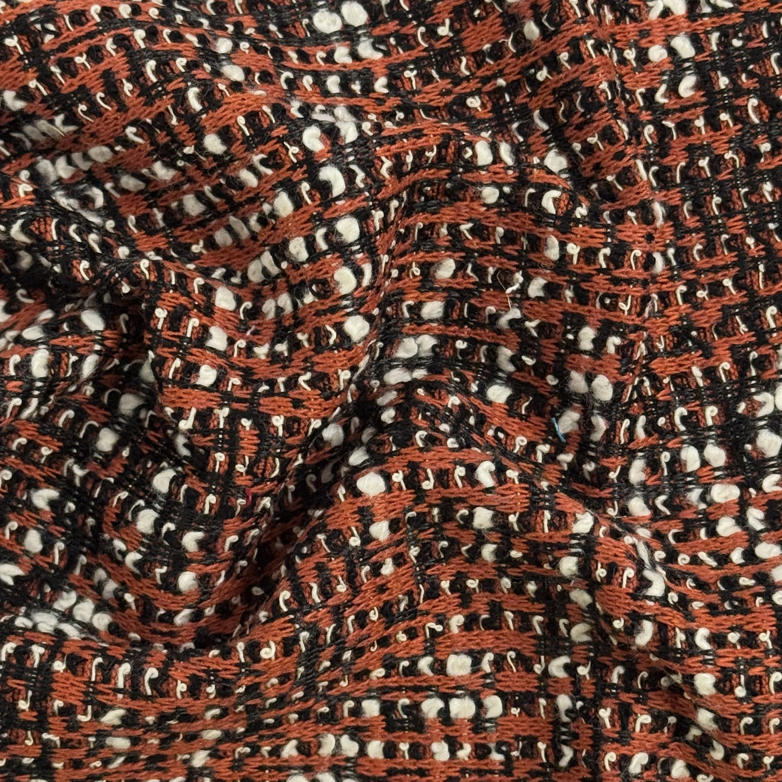 Wool Jacquard Knit - Terracotta - ULTIMATE CRAFT | Shop Online Now