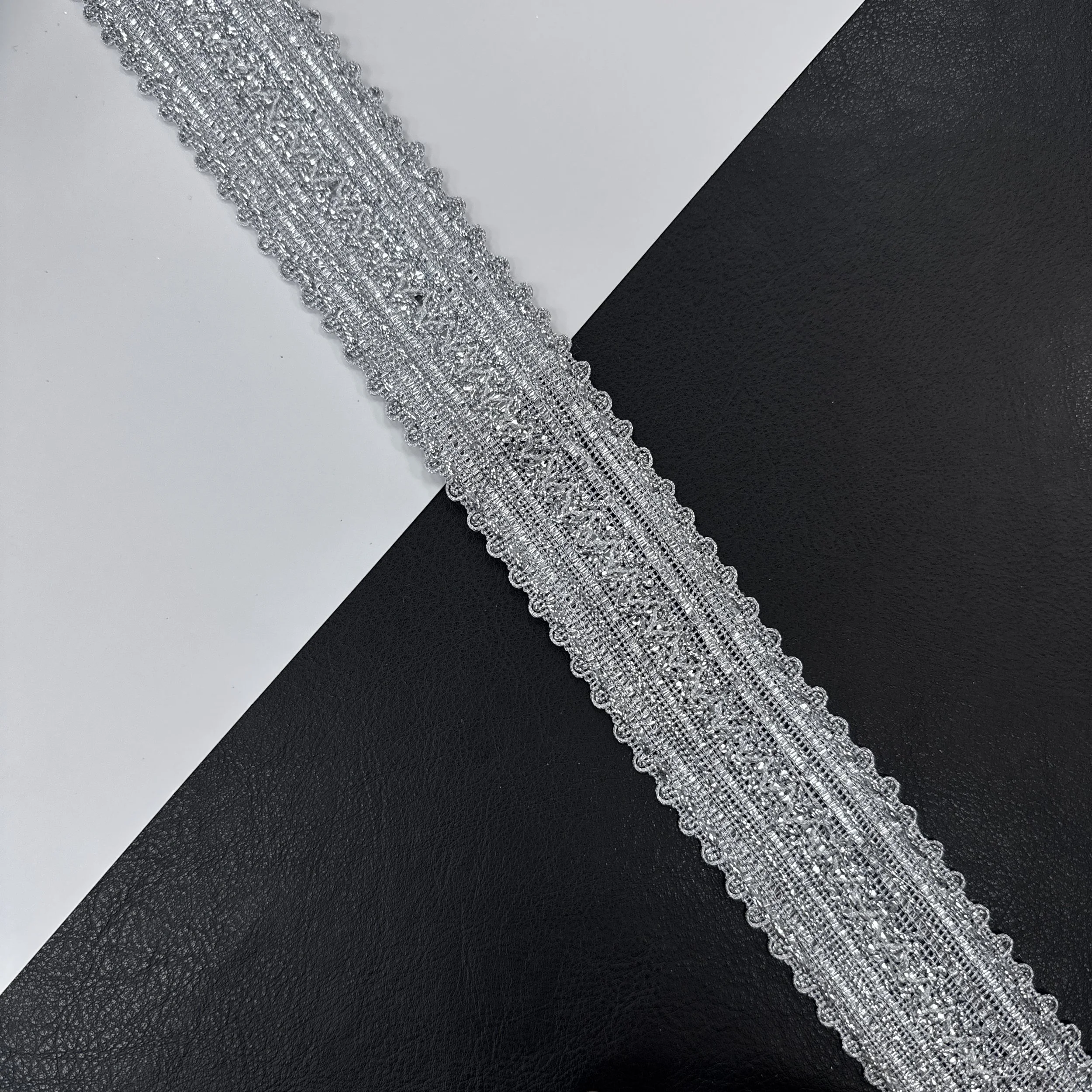 Ornamental Luxury Lace - Silver