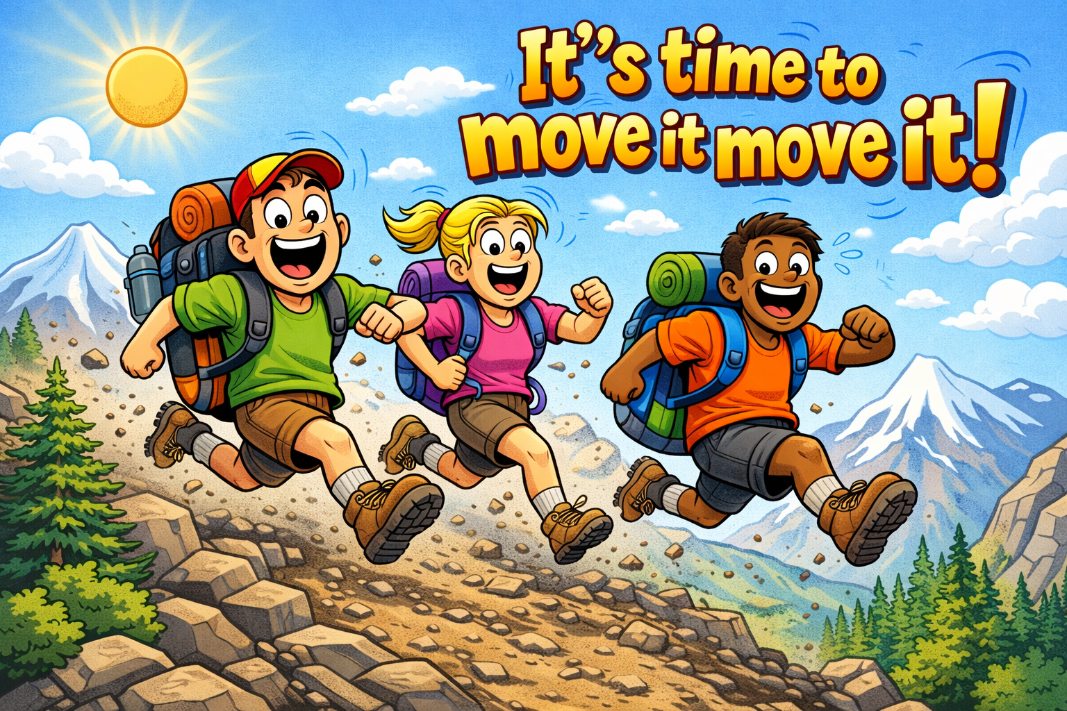 Move It To It’s Time to Move It Move It! — RANDY GOUDEAU