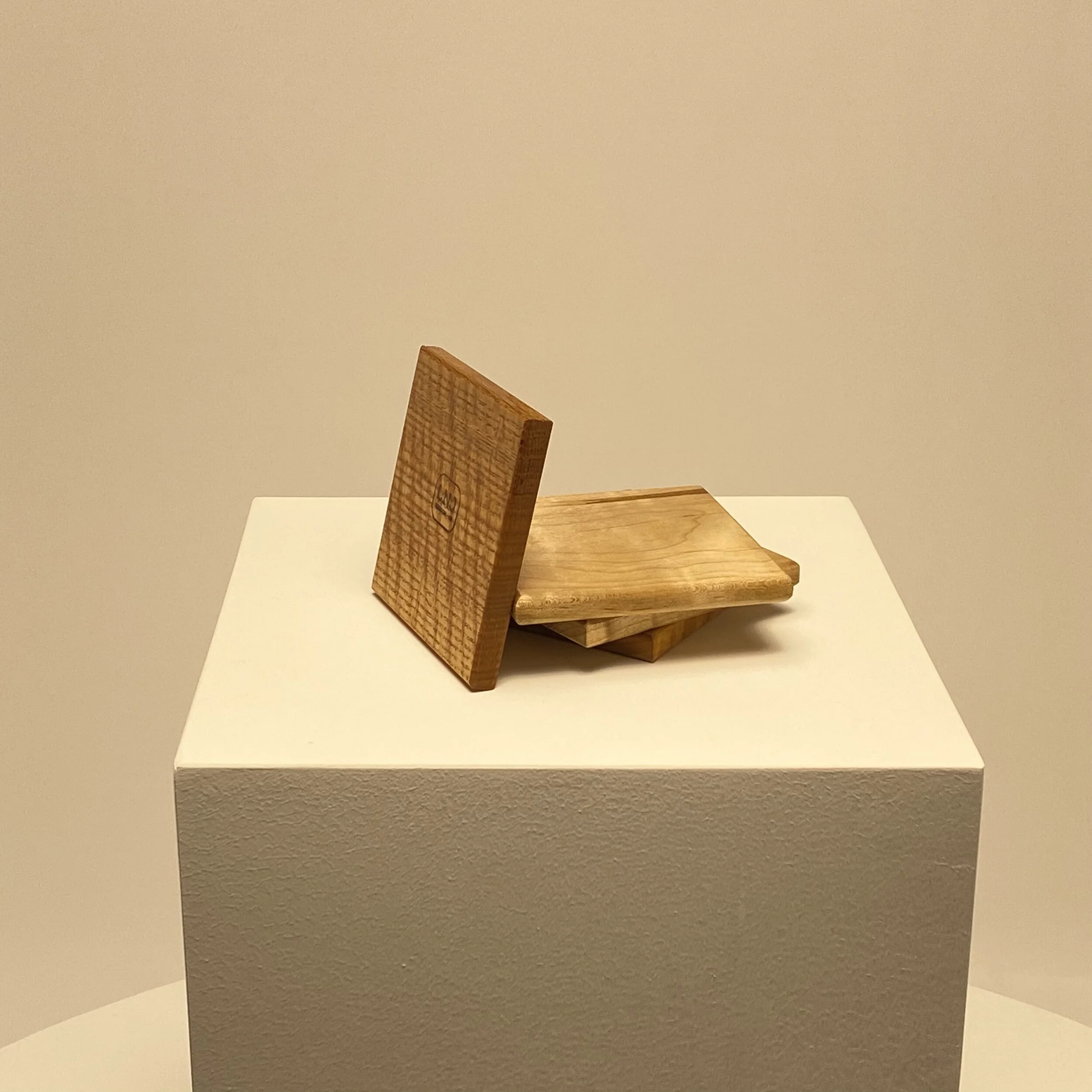 Hardwood Coasters (Set of 4)