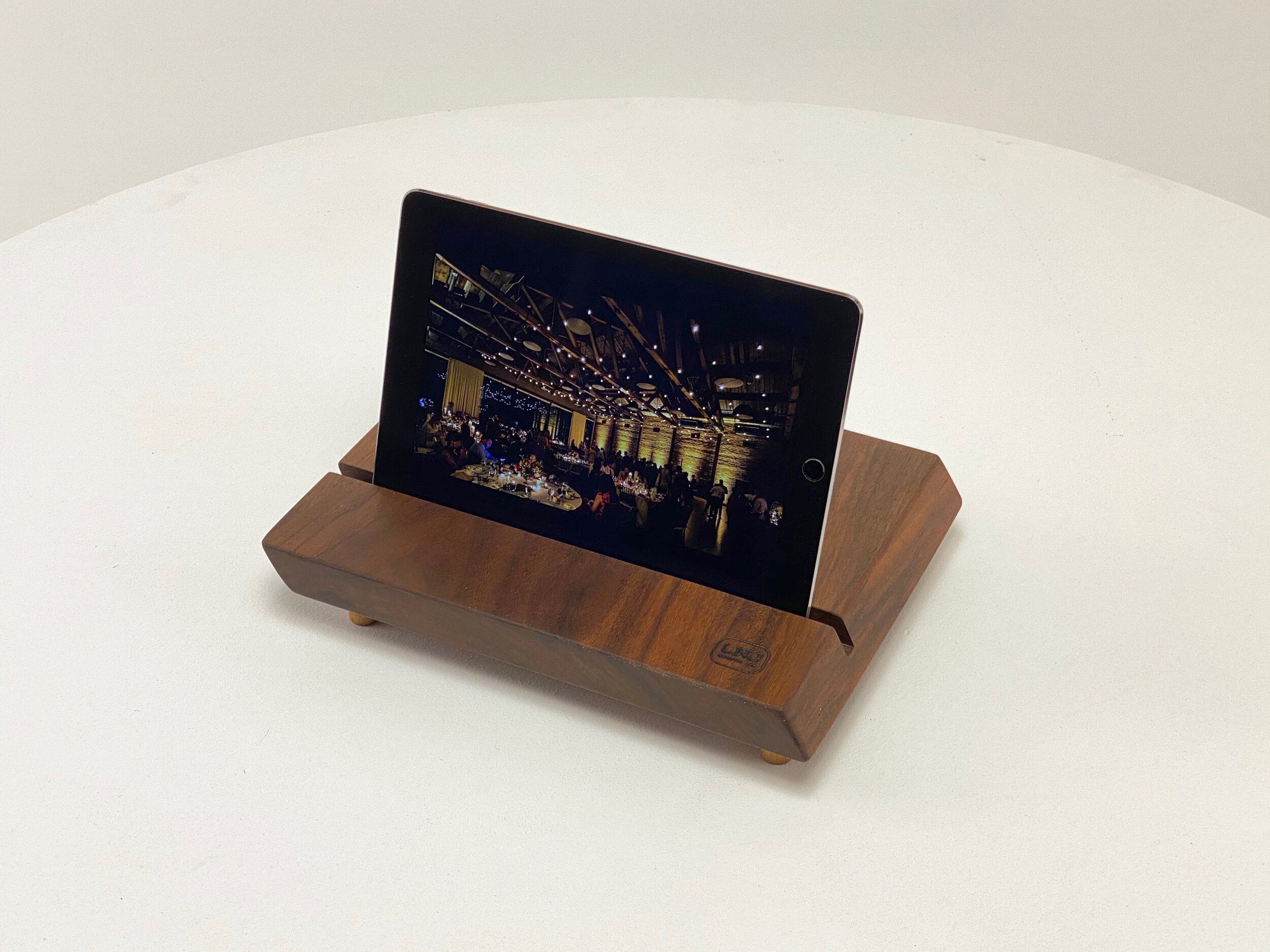 Walnut Tablet Stand