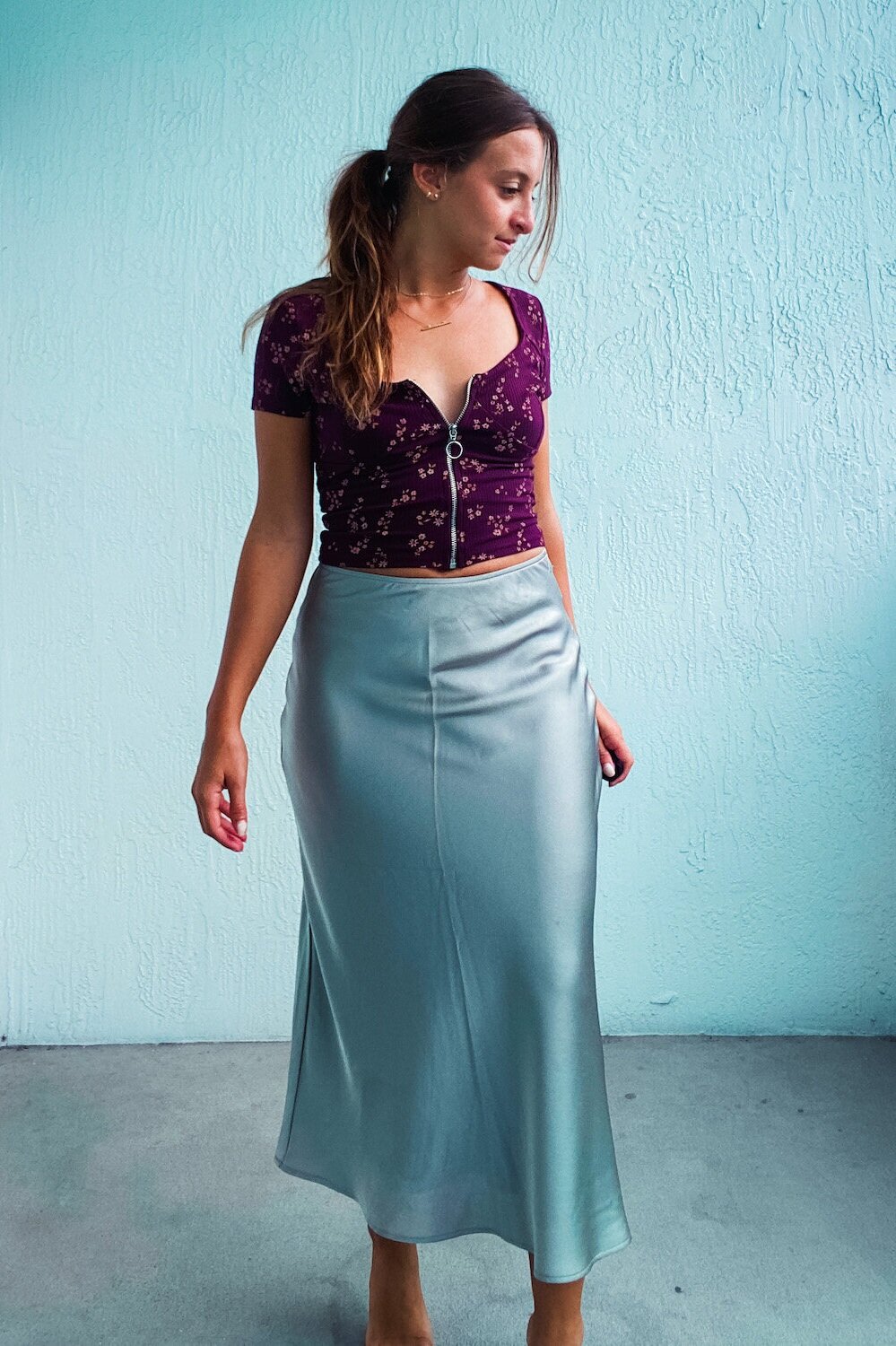 How To Style Your Satin Slip Skirt — Republic of G