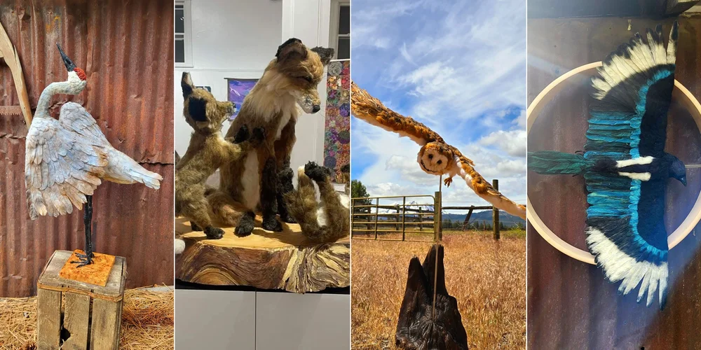 Rustic Fiber Art