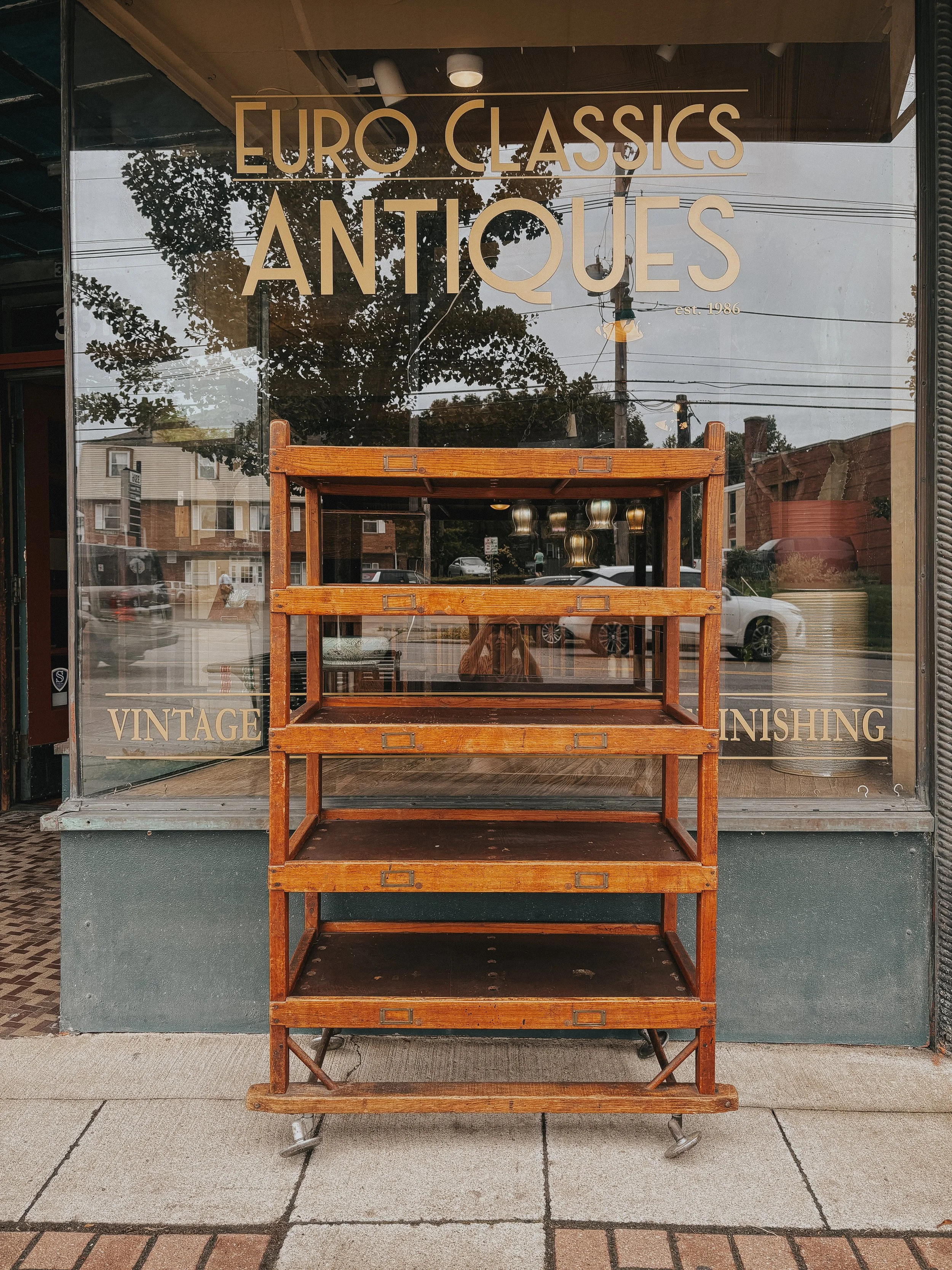 Antique Factory Cart