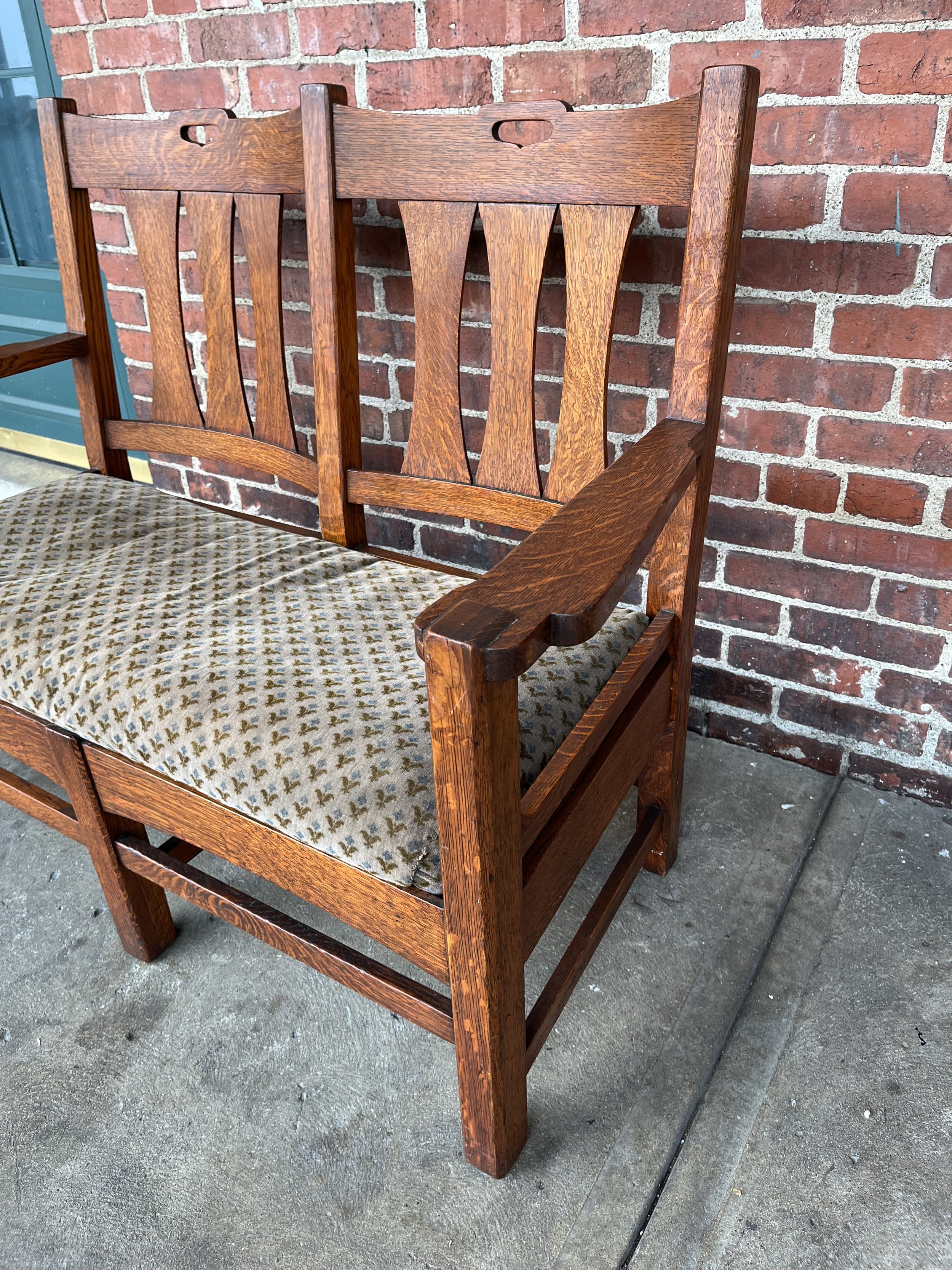 Arts and Crafts Settee