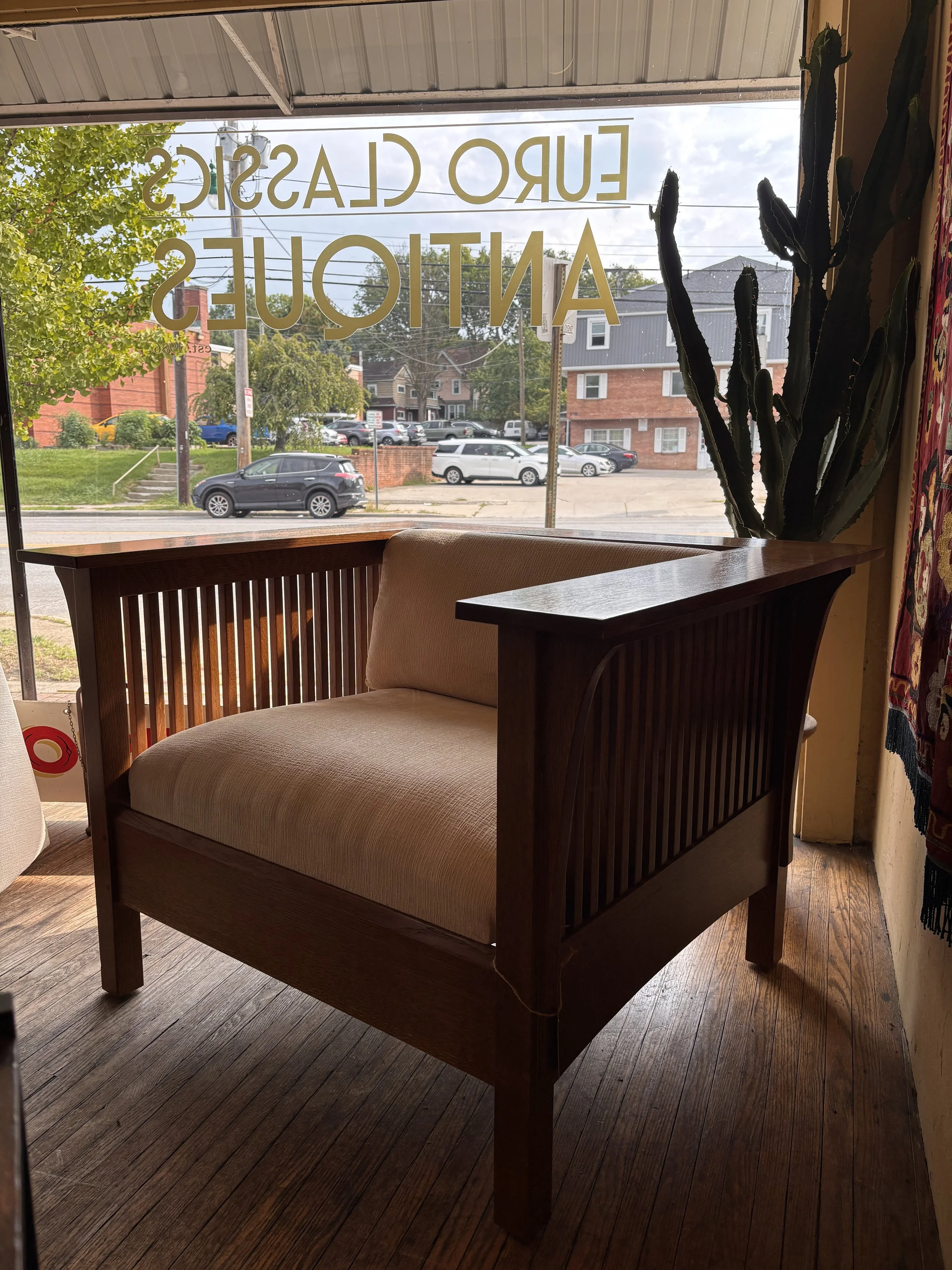 Stickley Cube Chair
