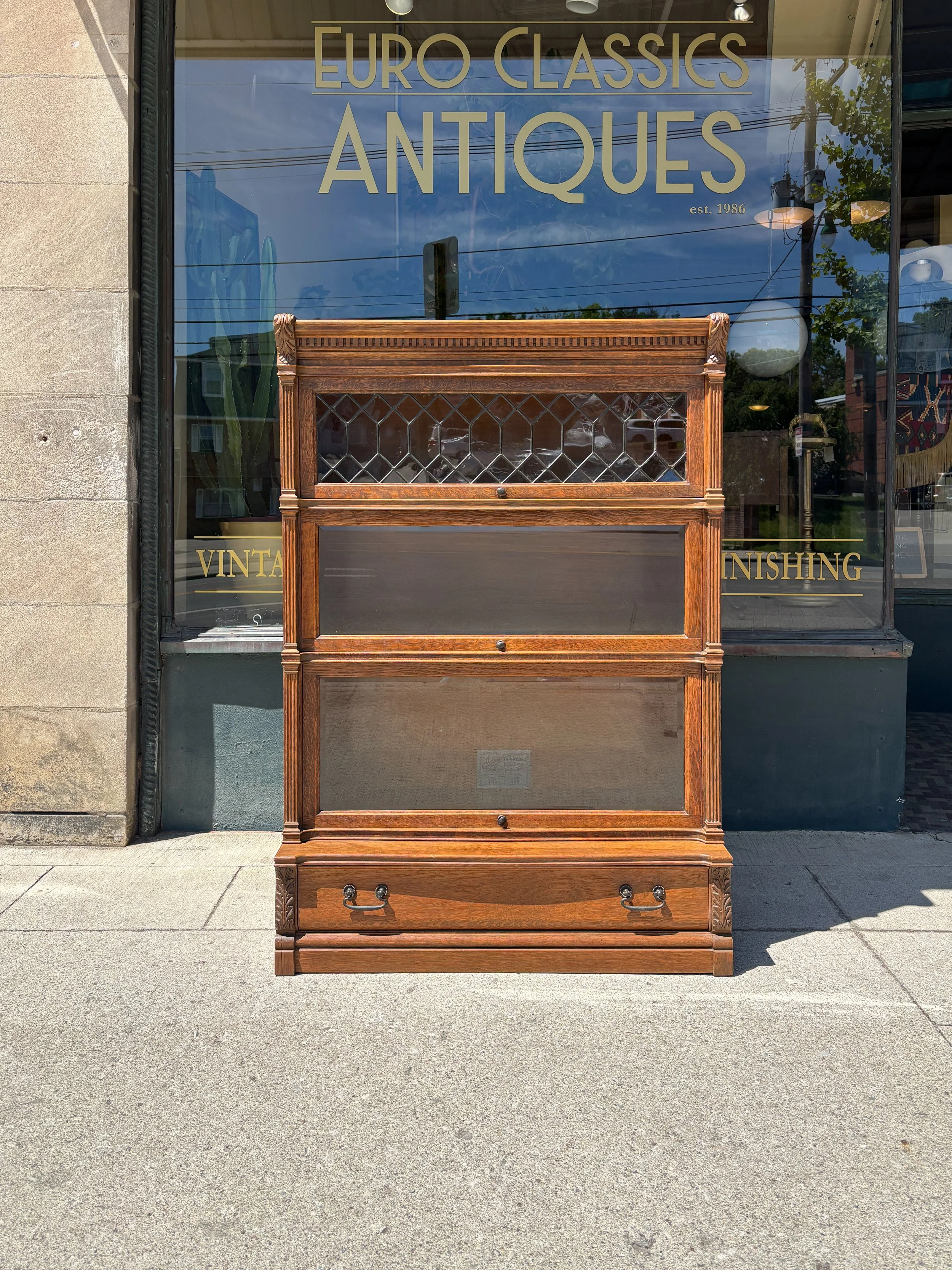 Ideal Globe Wernicke Barrister Bookcase