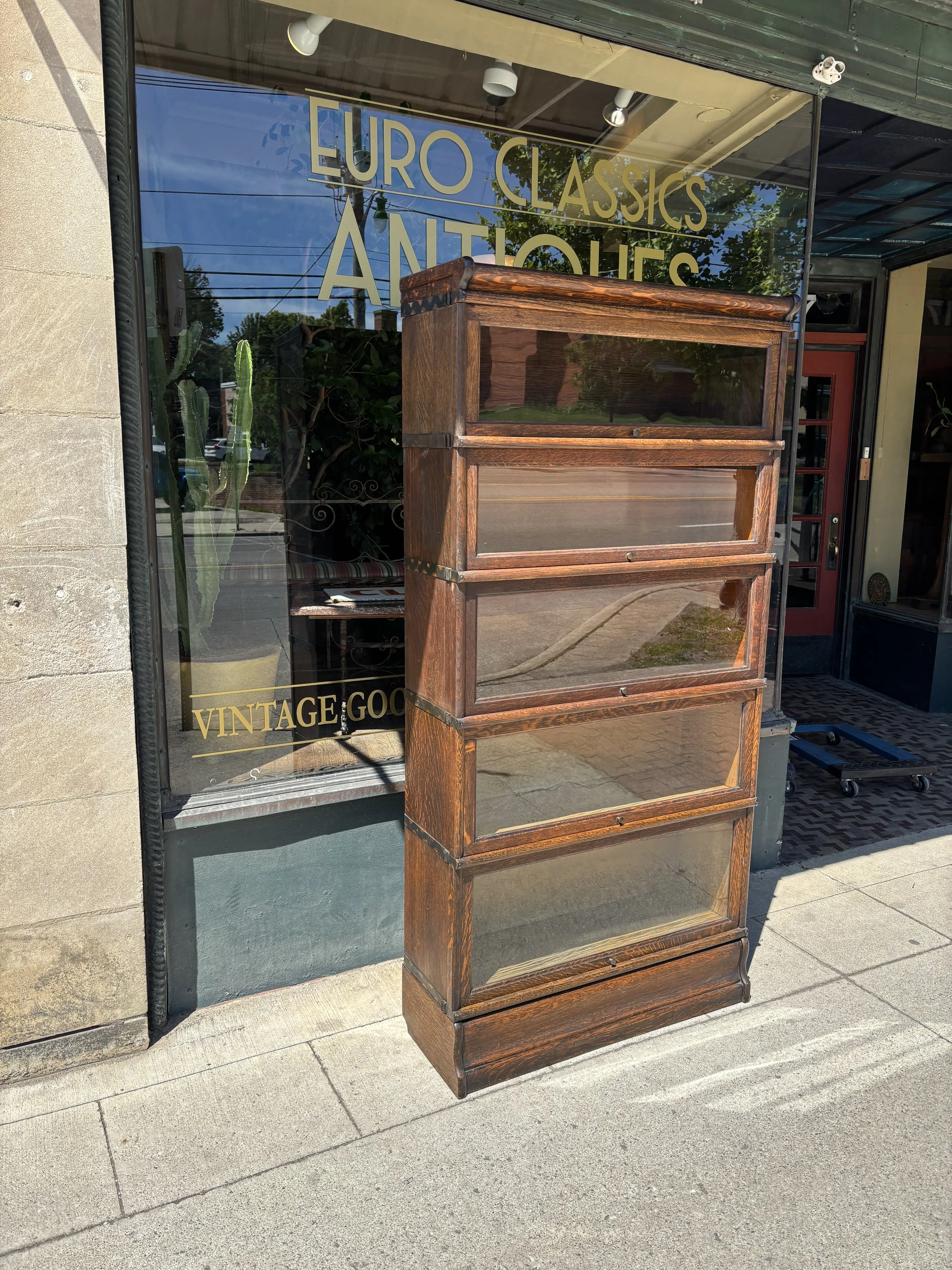 Barrister Bookcase Oak