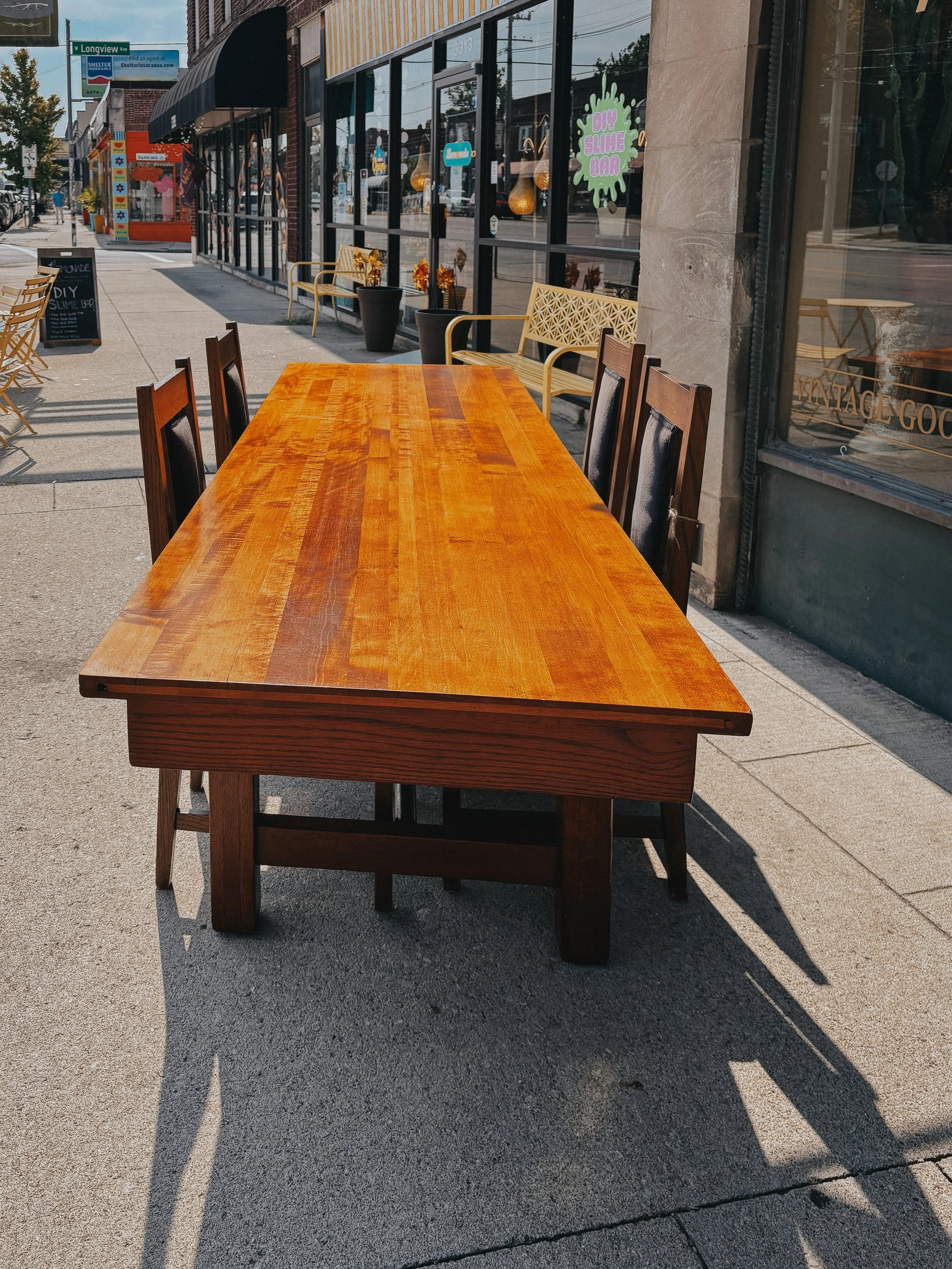 Solid Maple dining table top