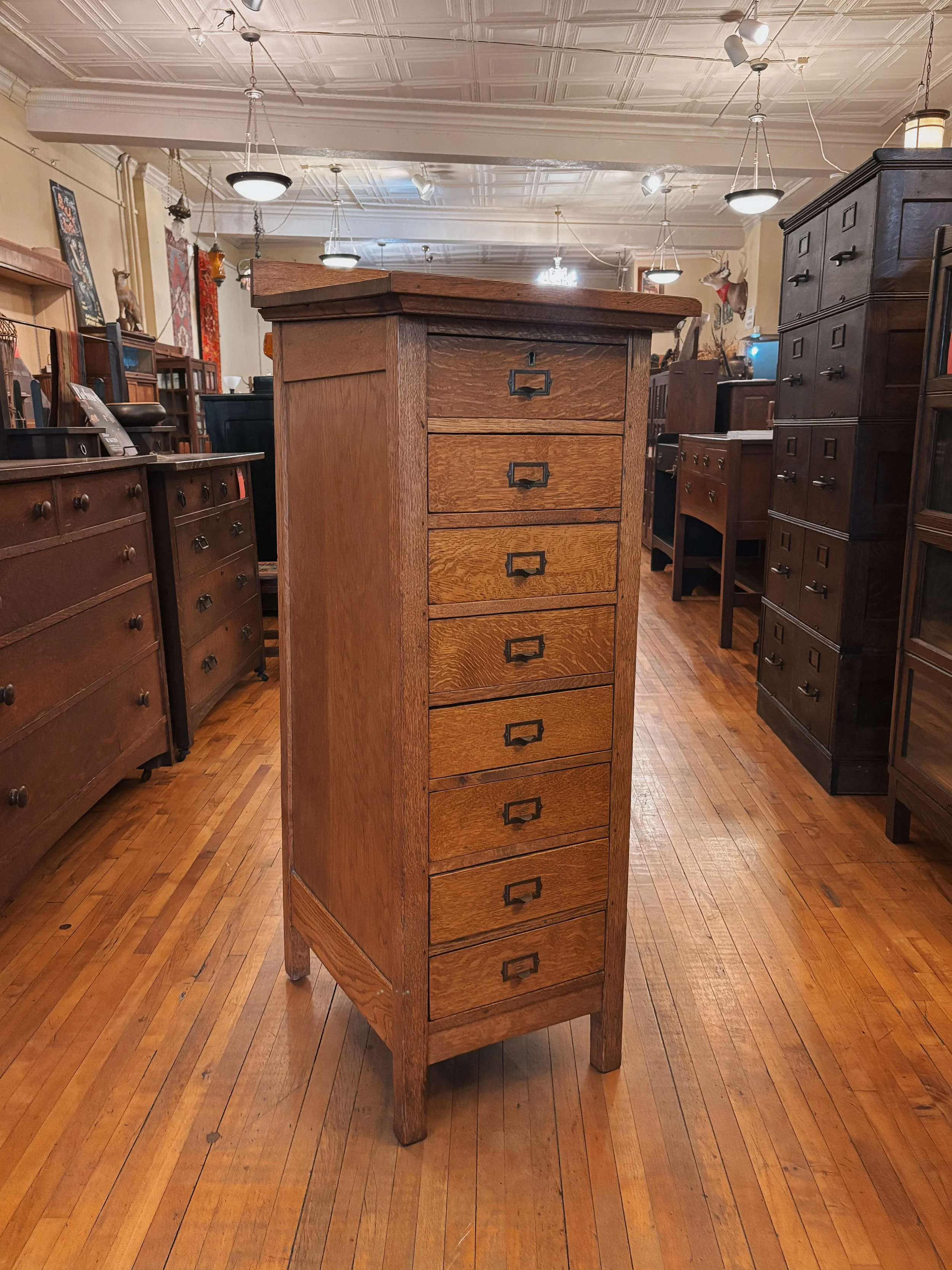 Antique "Handy" File Cabinet