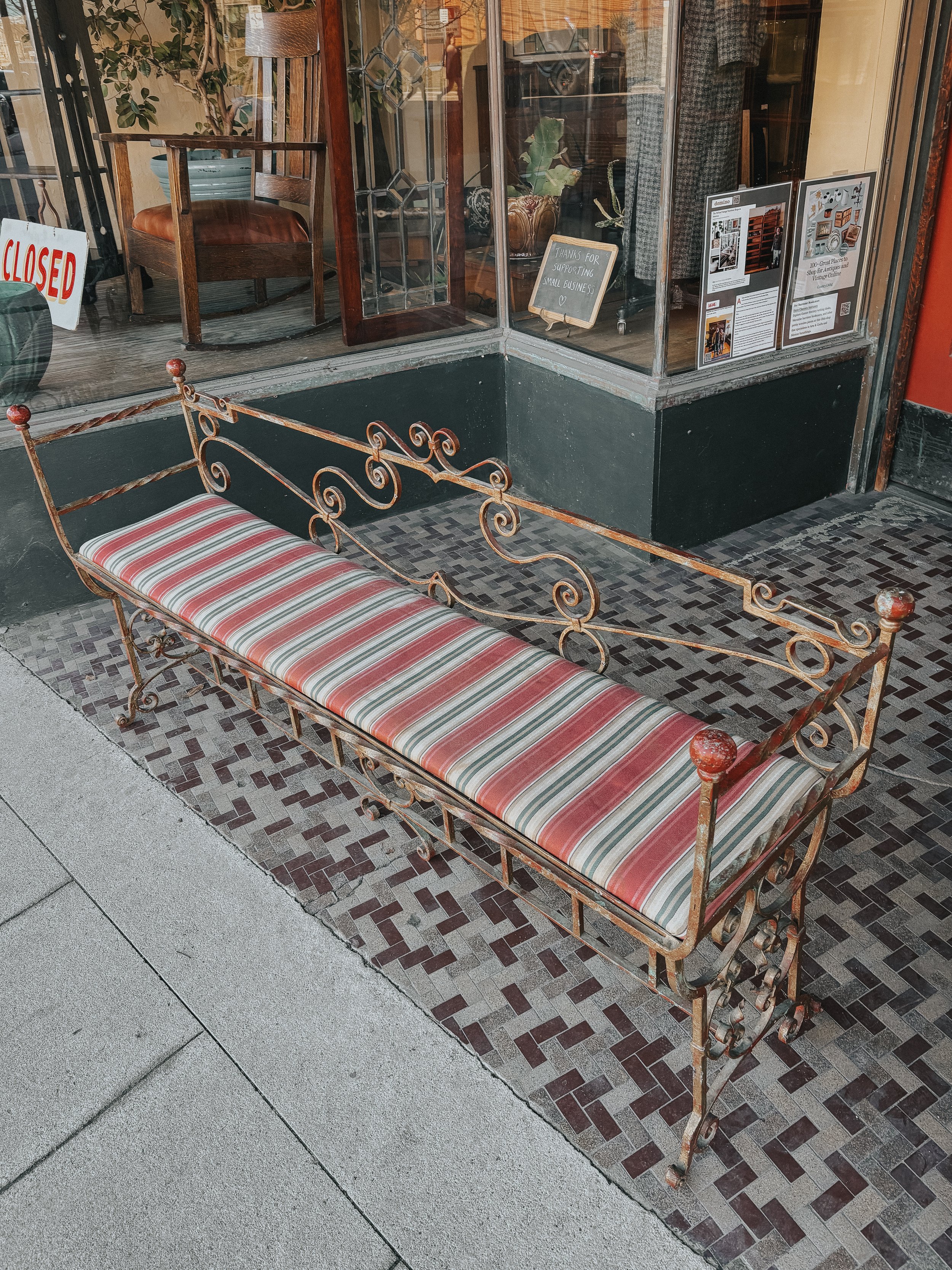 Antique french bench