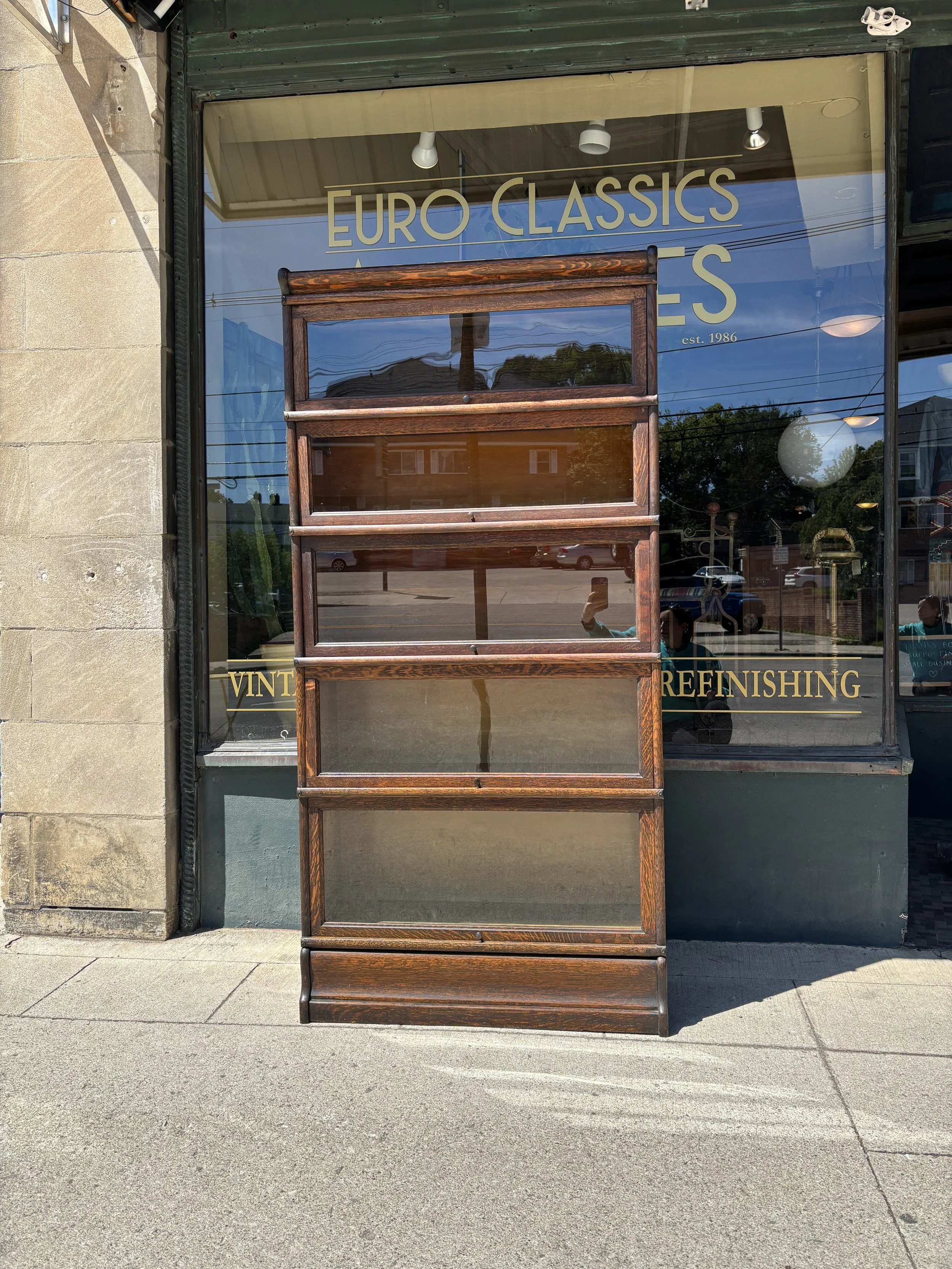 Antique Barrister Bookcase