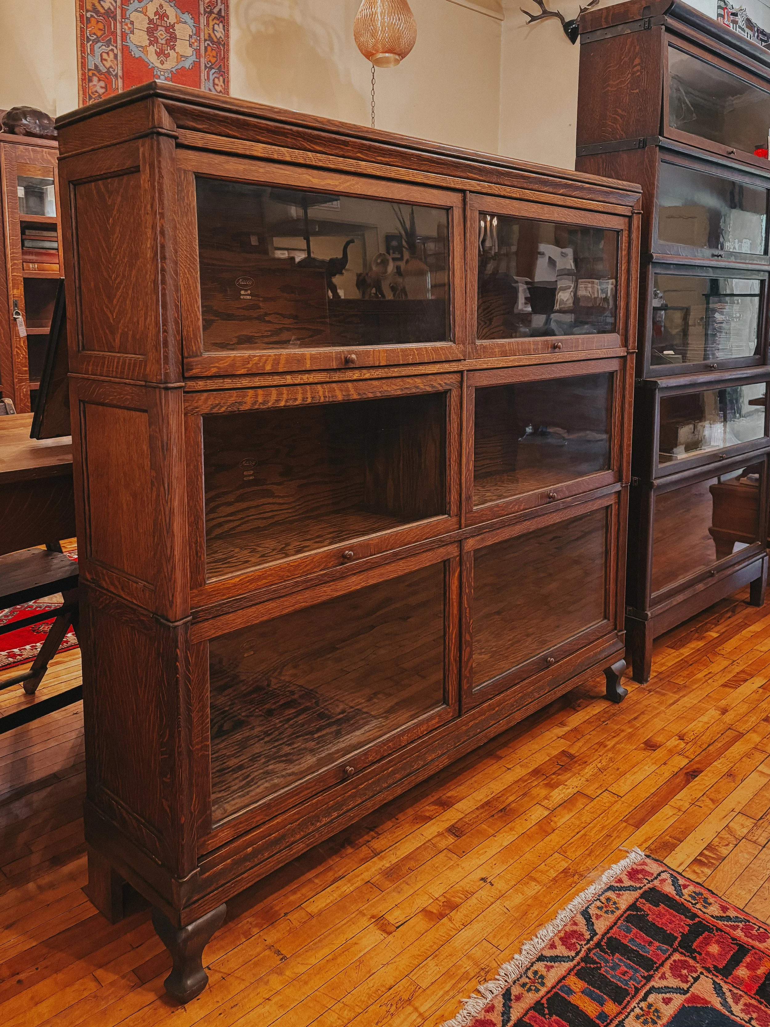 Oak Macey Barrister Bookcase