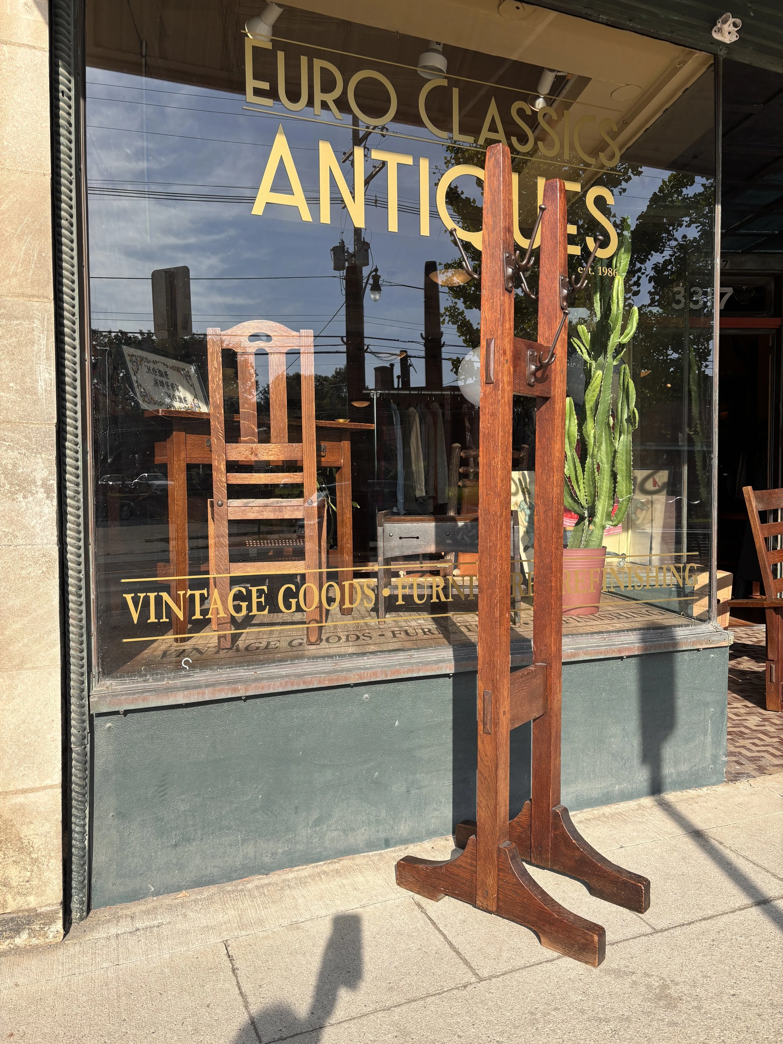 Arts & Crafts Coat Rack