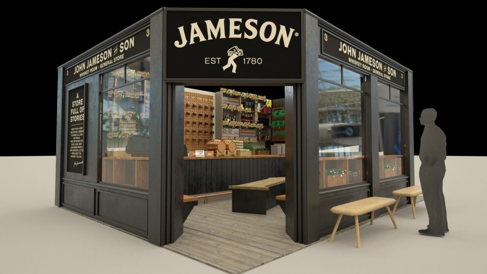 JAMESONS EXHIBITION STAND