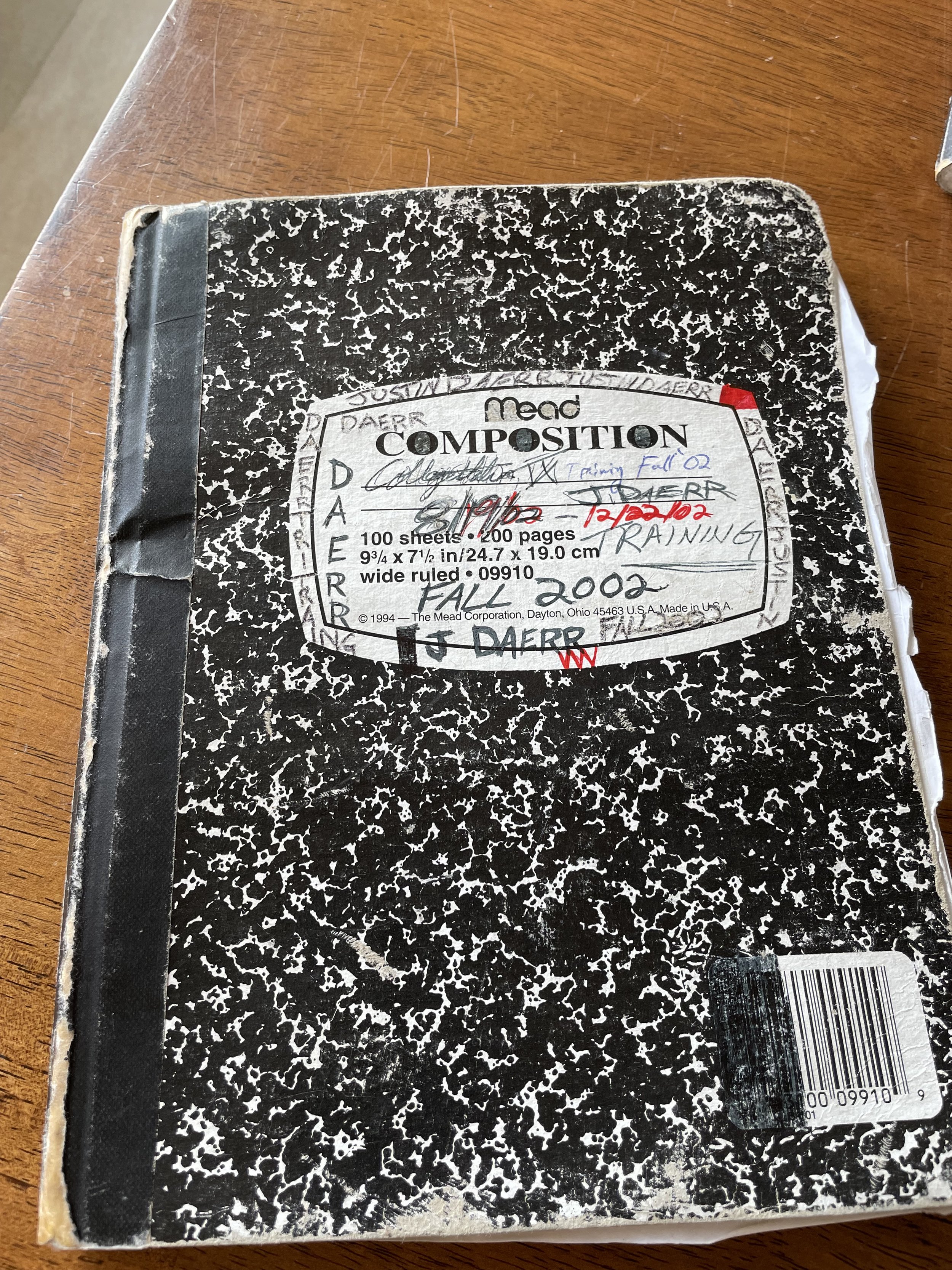 Love Thy Training Journal