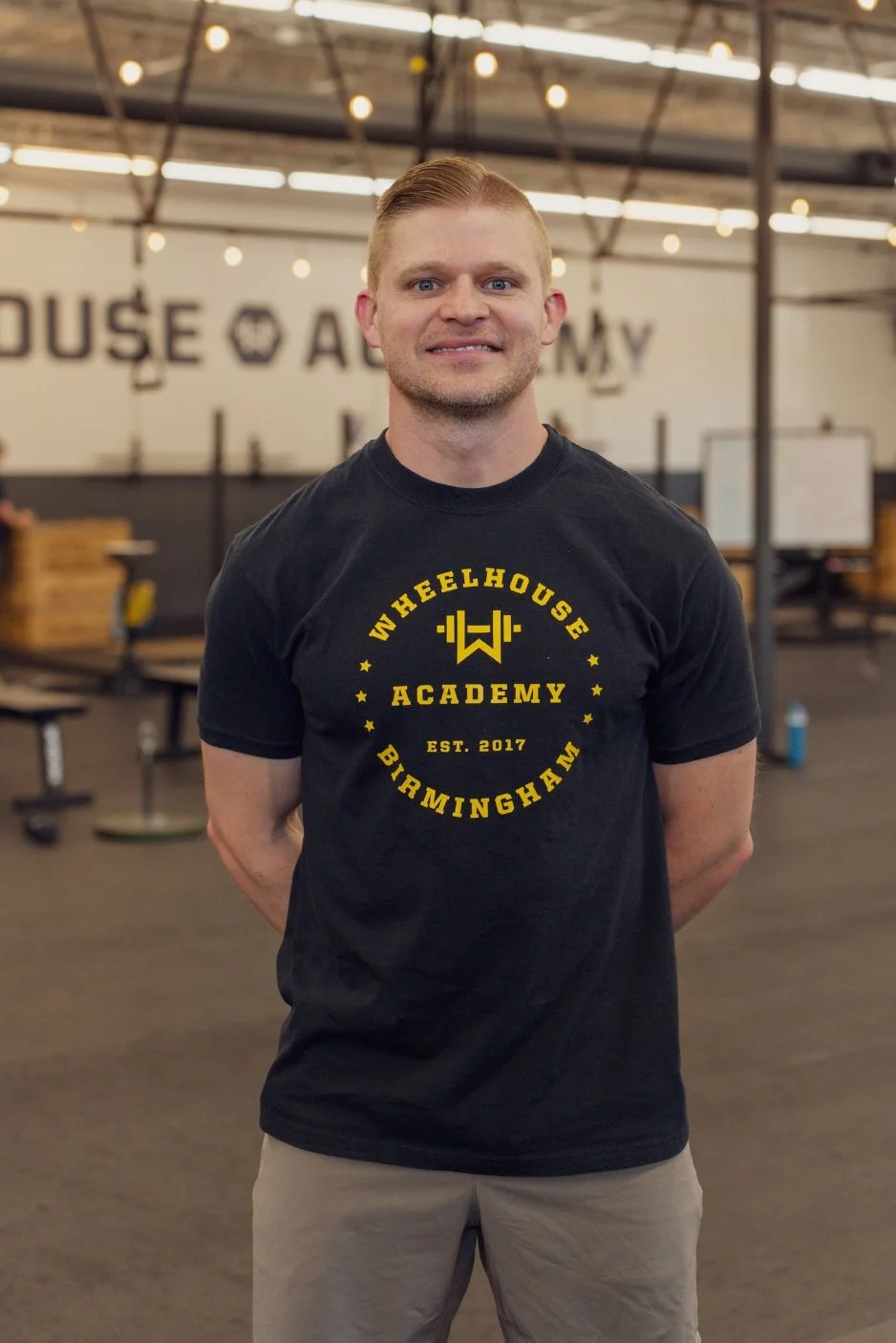coach zechariah townsend at wheelhouse academy gym