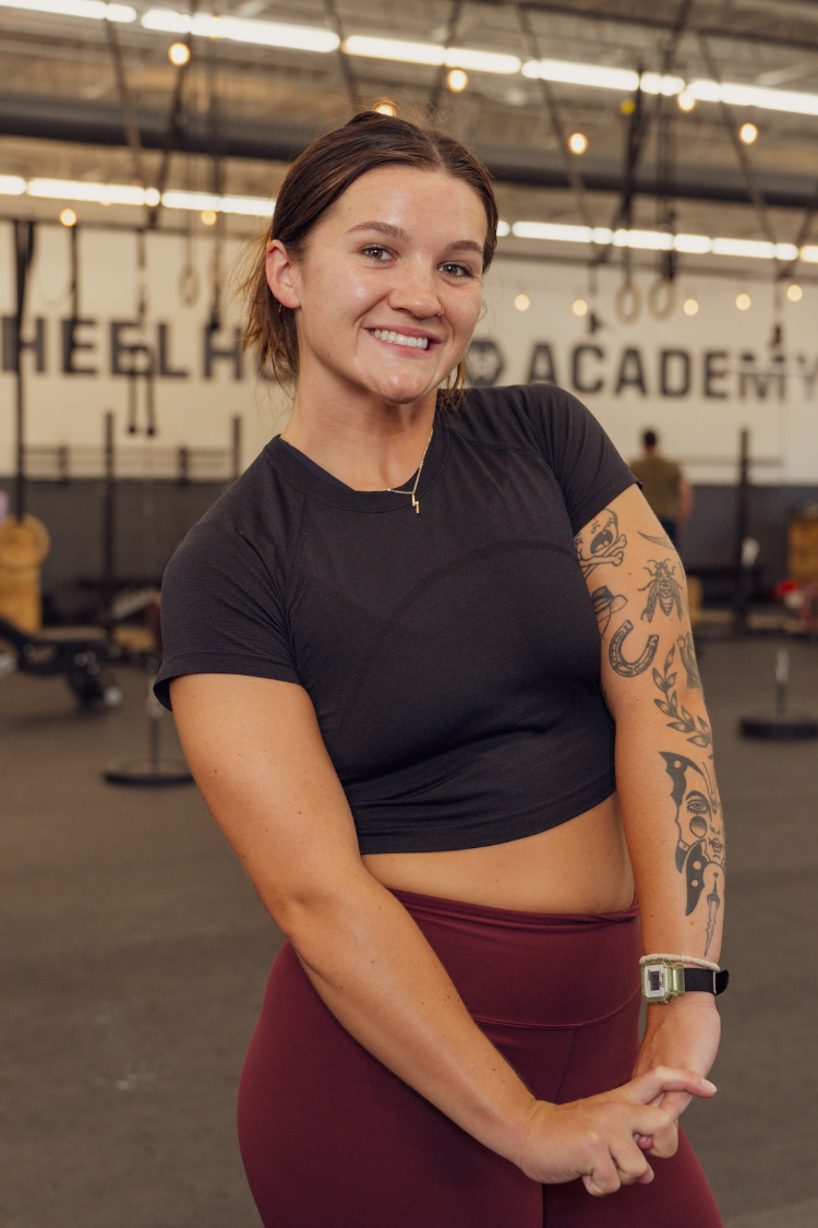 Coach Ashlyn Belcher at Wheelhouse Academy