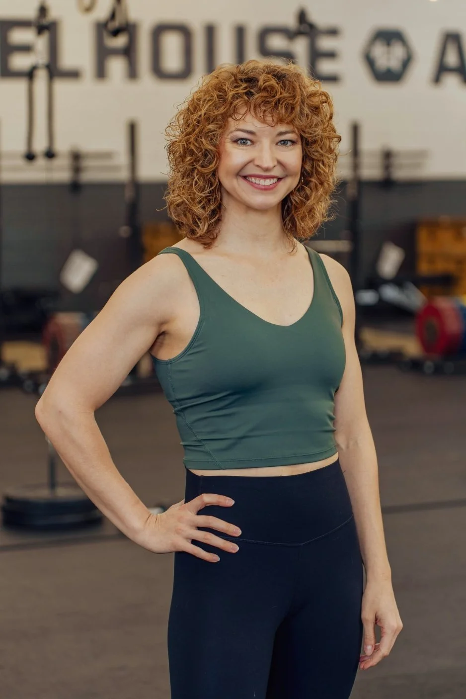 ashley shaw at wheelhouse academy gym